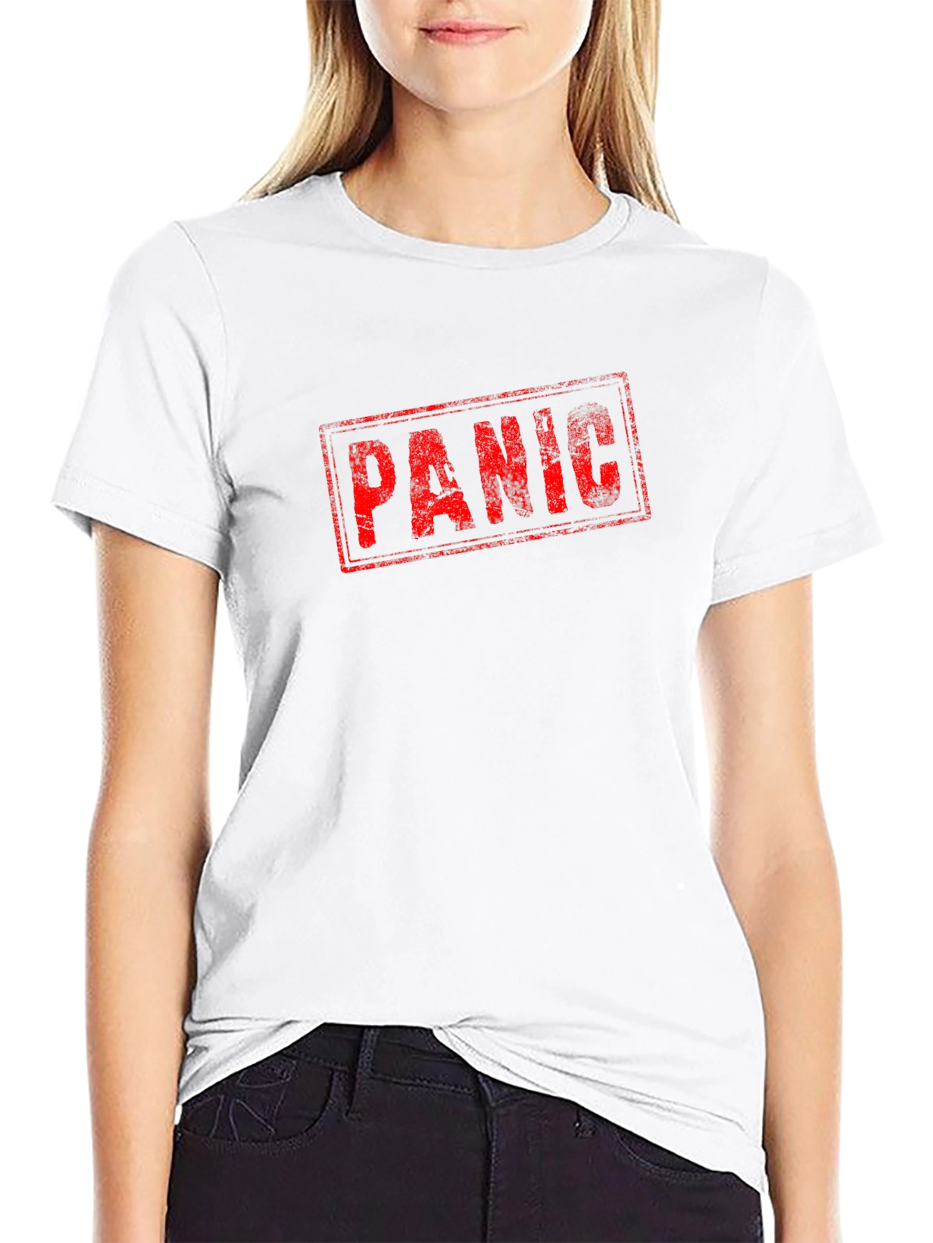 Panic T-Shirt - Distressed Graphic Tee