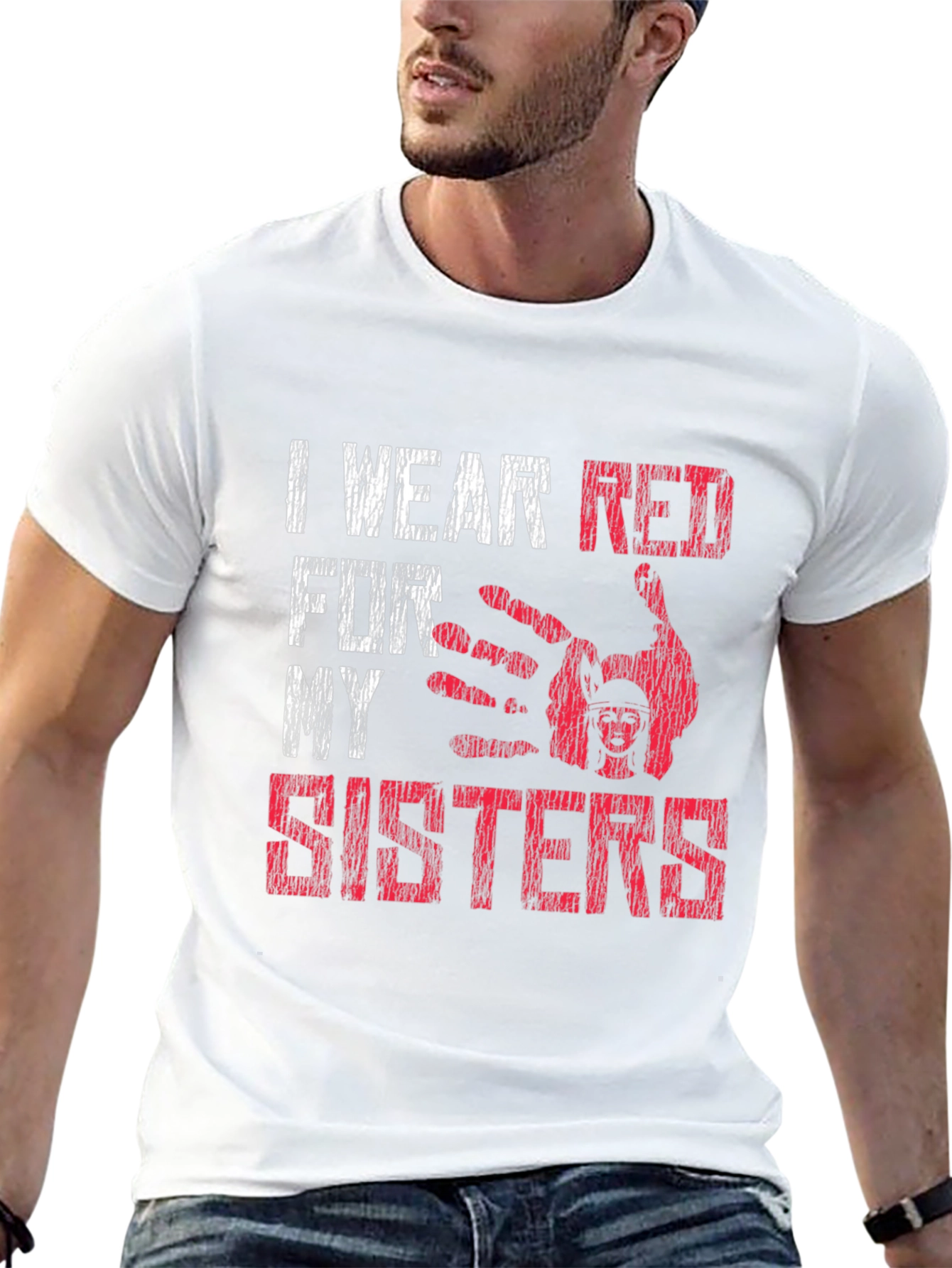 I Wear Red for My Sisters T-Shirt
