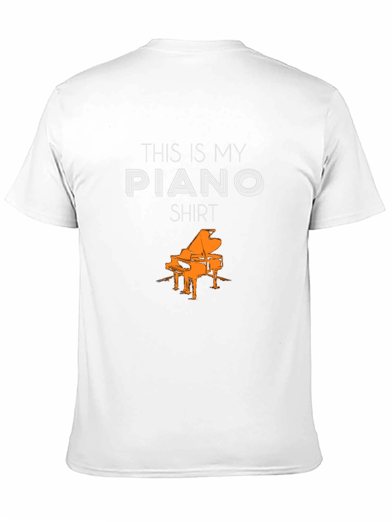 This Is My Piano Shirt - Musician Tee