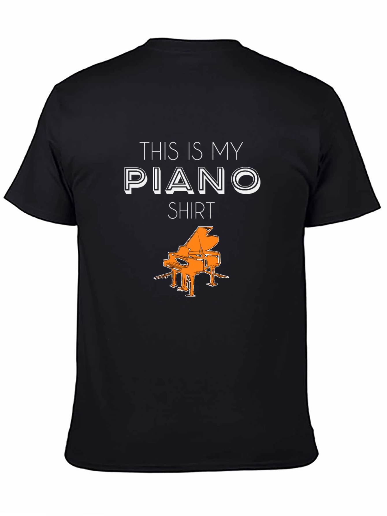 This Is My Piano Shirt - Musician Tee