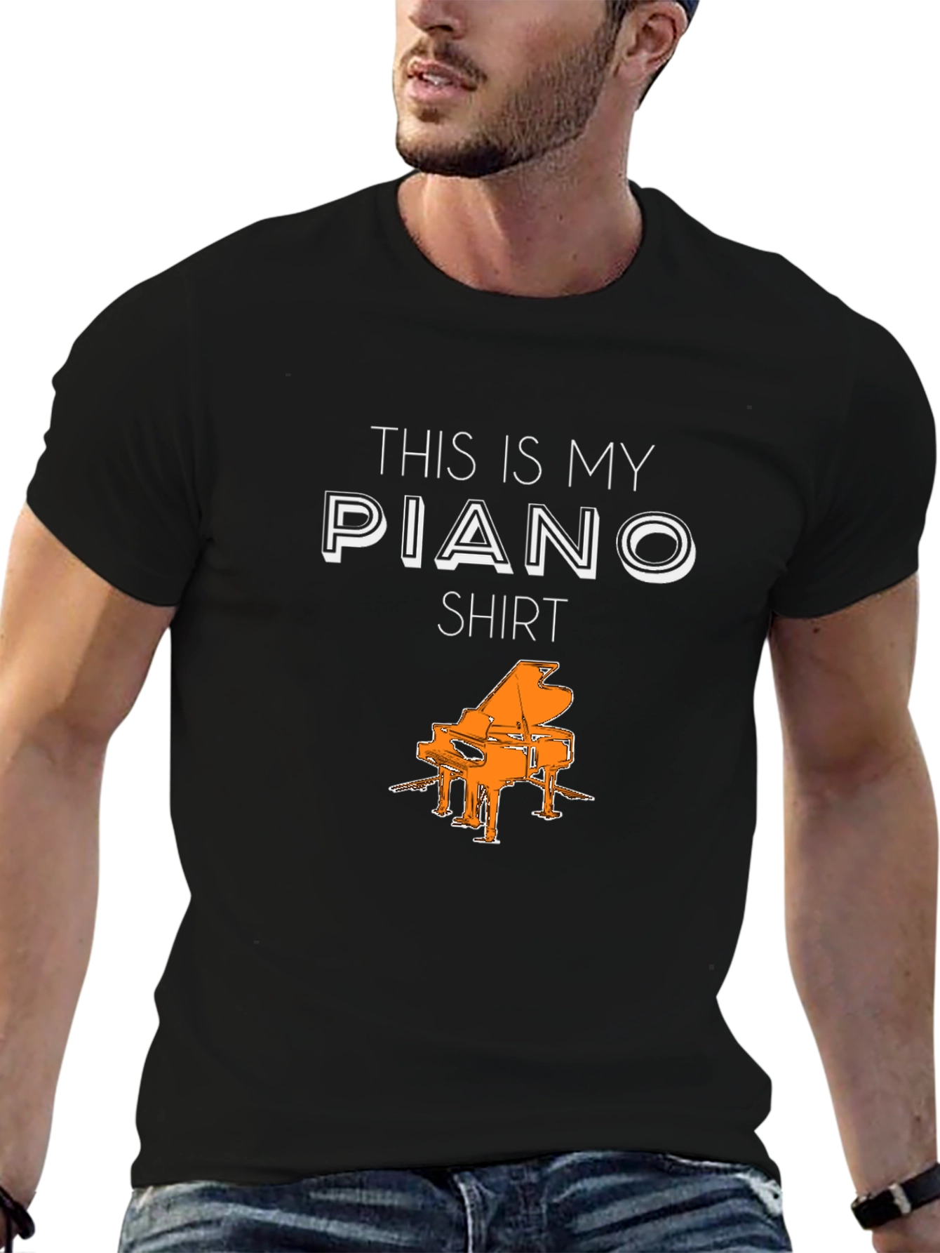 This Is My Piano Shirt - Musician Tee