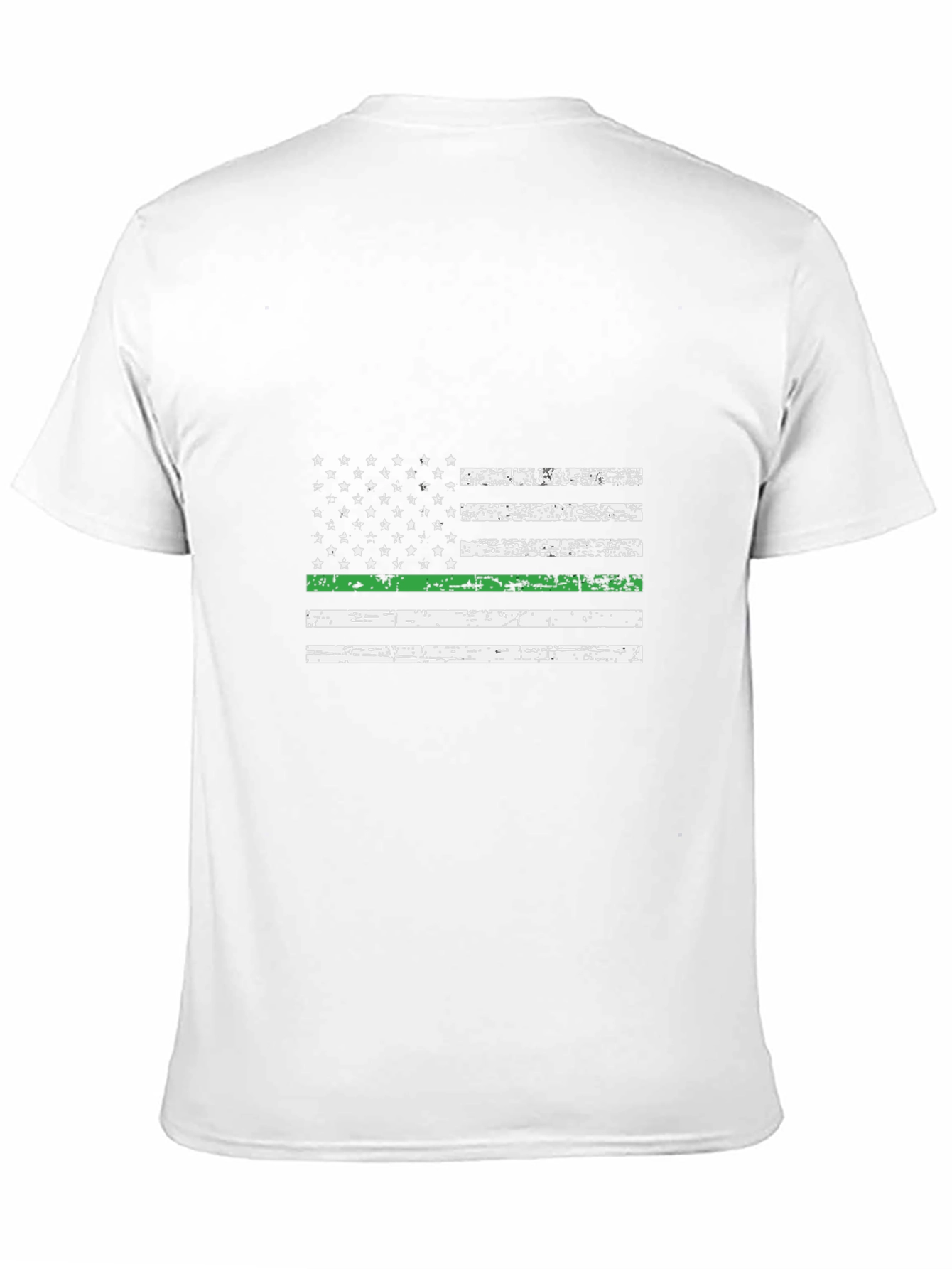 Thin Green Line American Flag Tee