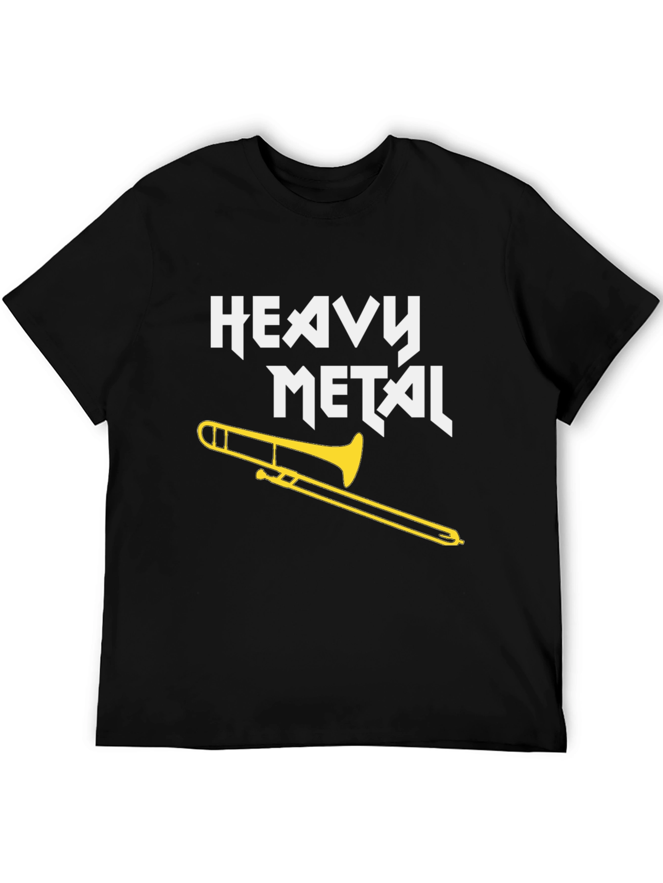 Heavy Metal Trombone T-Shirt - Black
