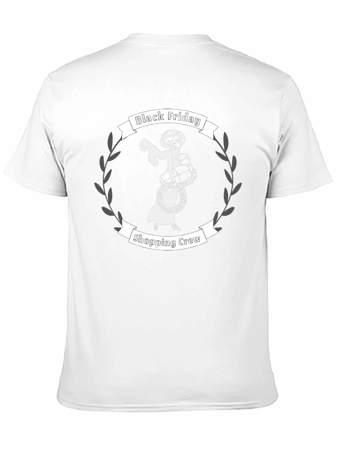 Black Friday Shopping Crew Graphic Tee