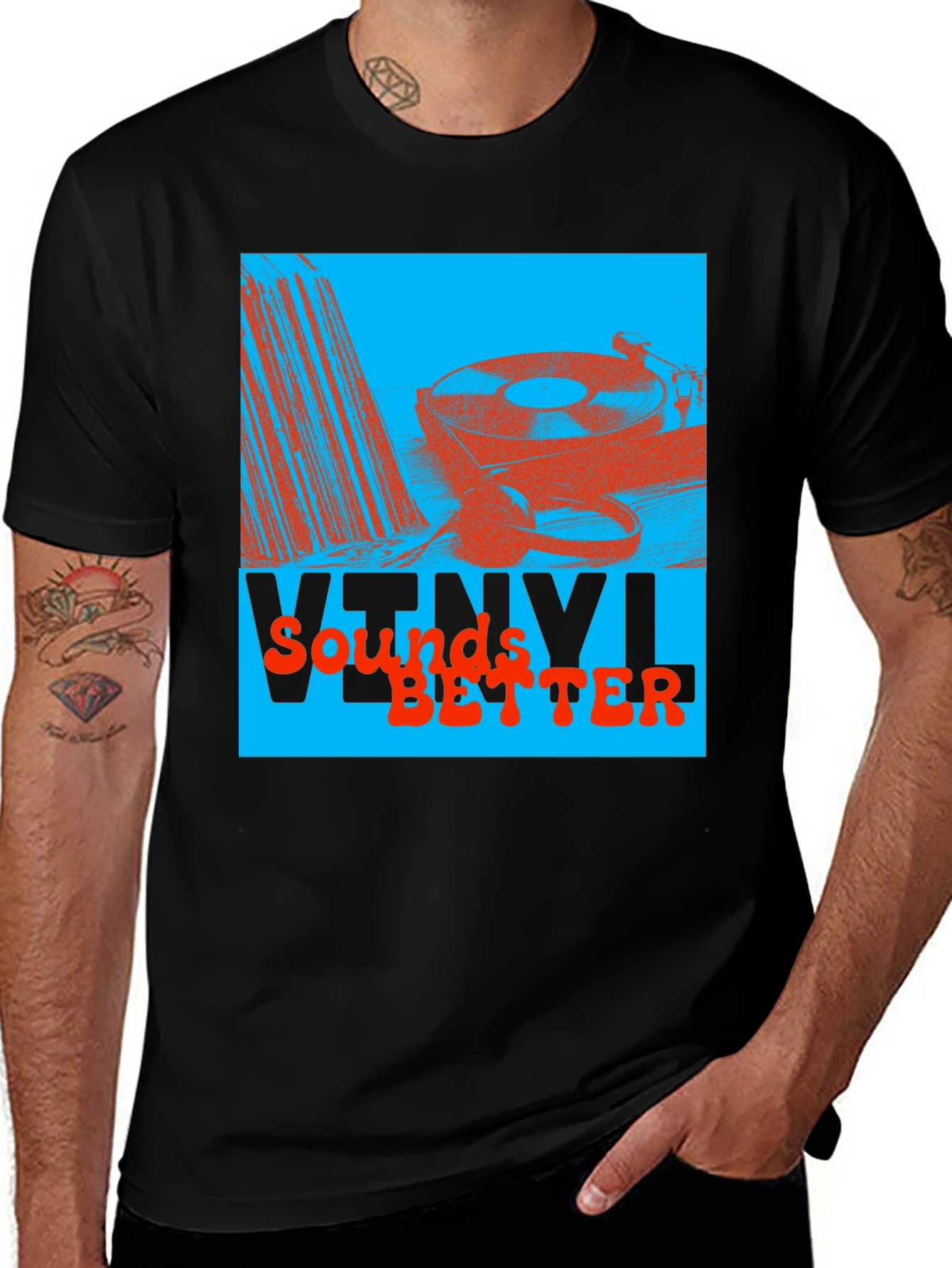 Vinyl Sounds Better Graphic Tee