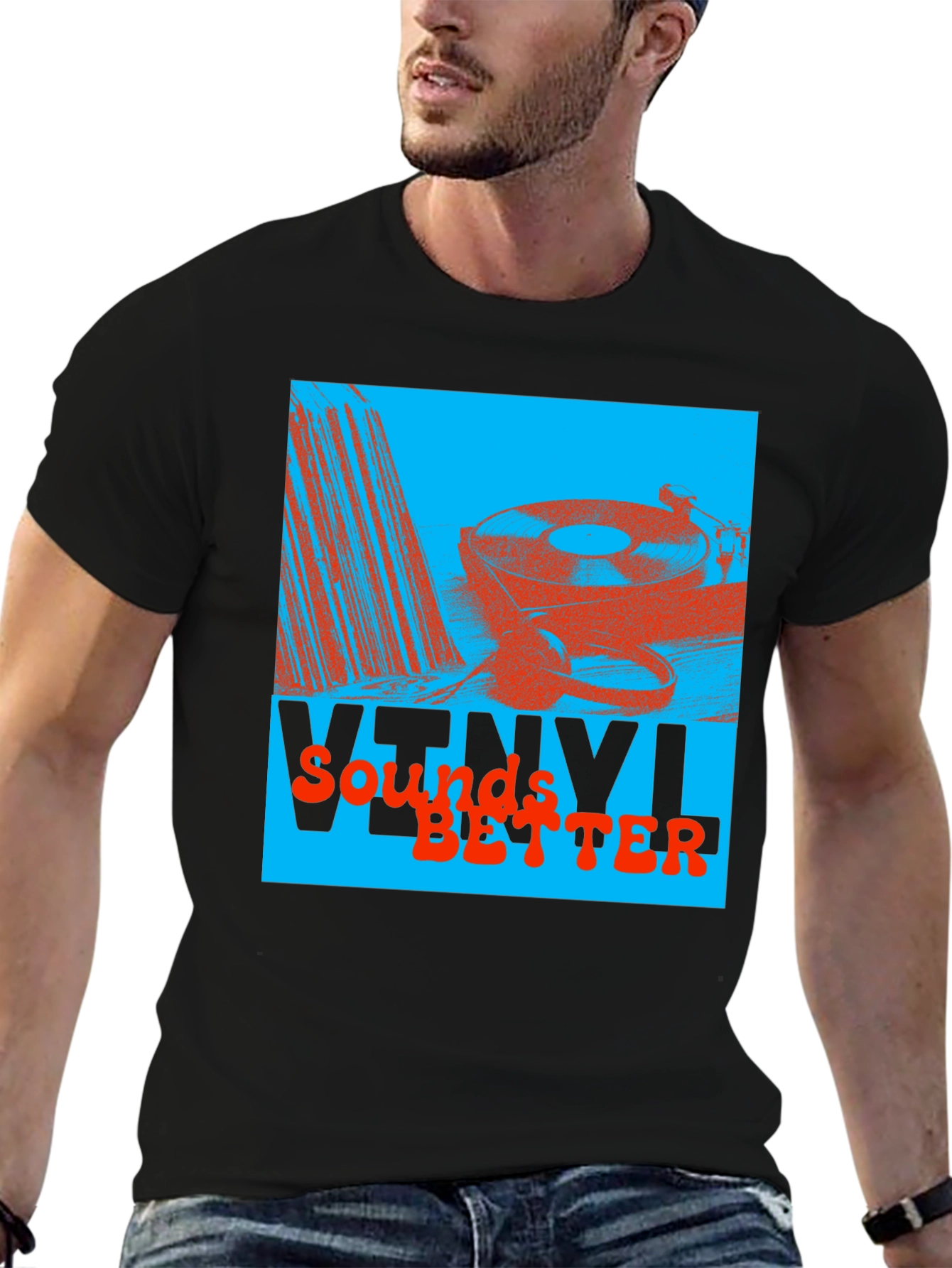 Vinyl Sounds Better Graphic Tee