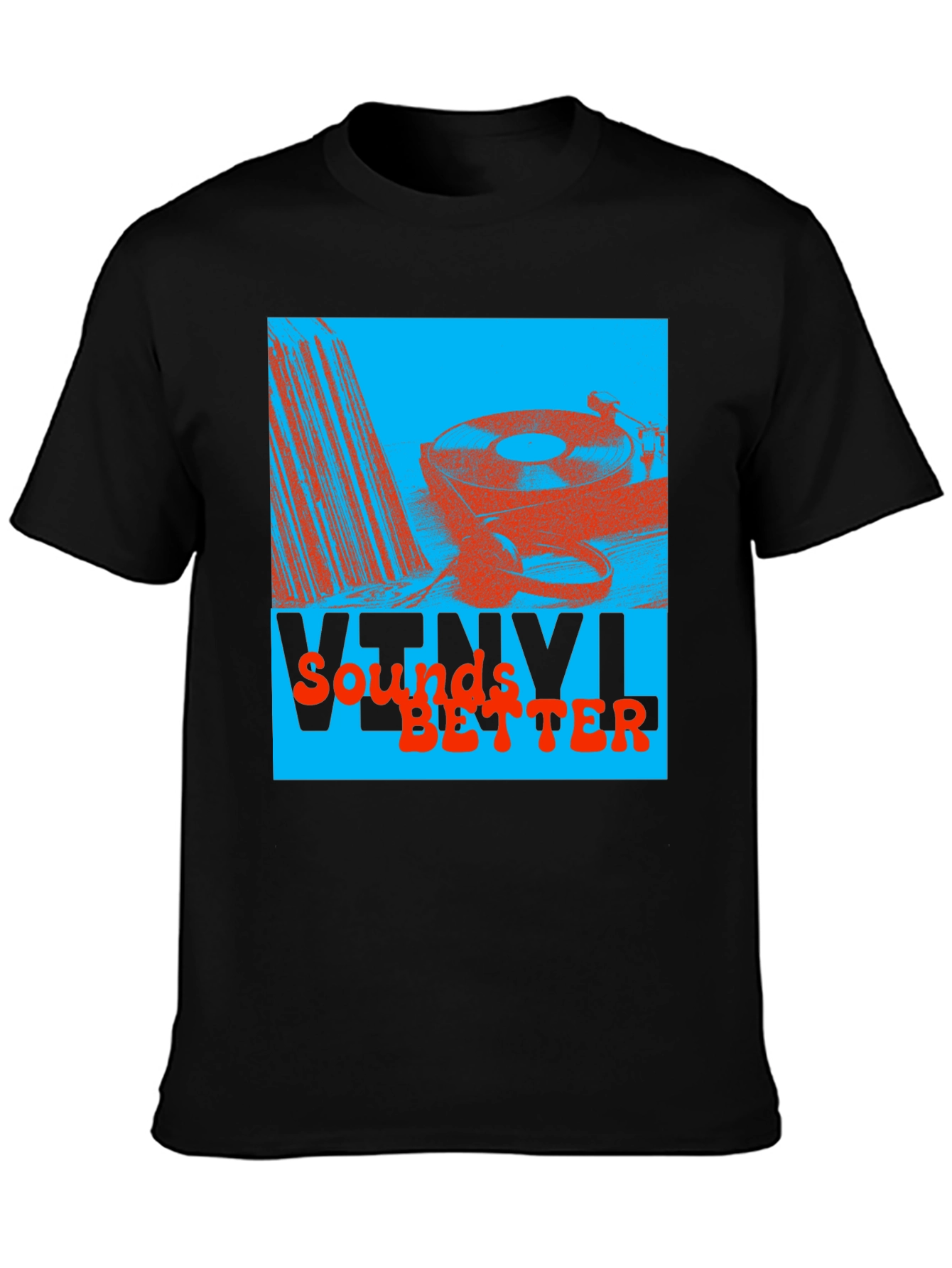 Vinyl Sounds Better Graphic Tee