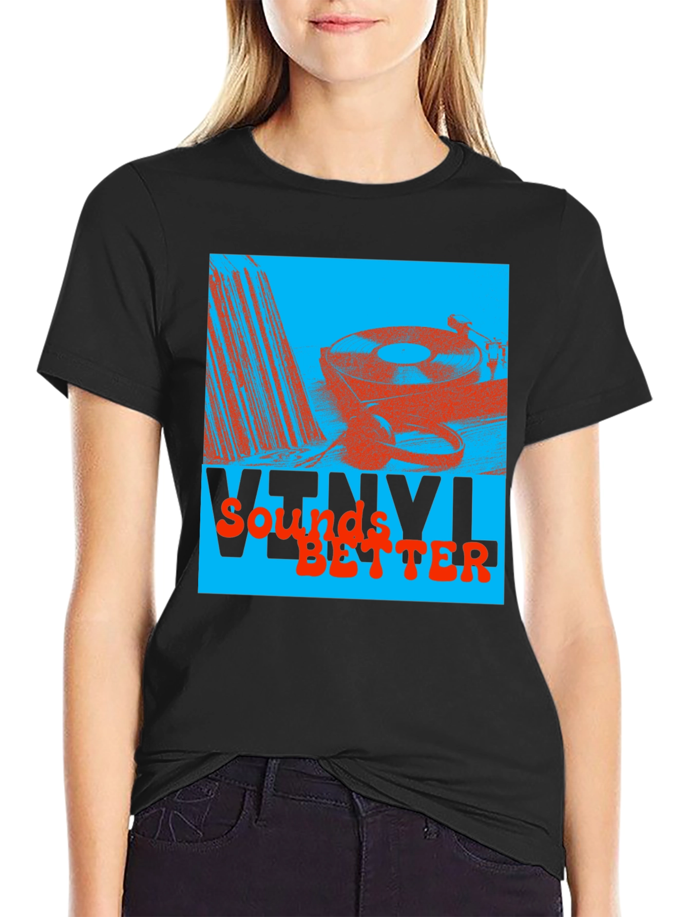 Vinyl Sounds Better Graphic Tee