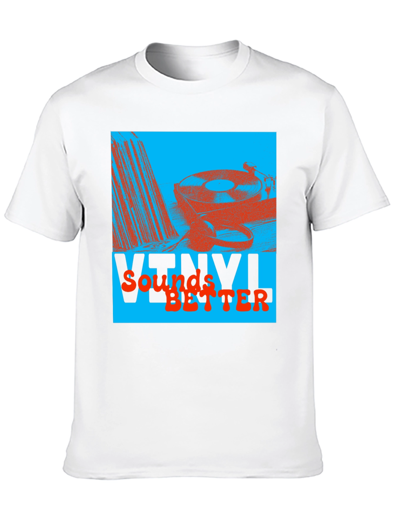 Vinyl Sounds Better Graphic Tee
