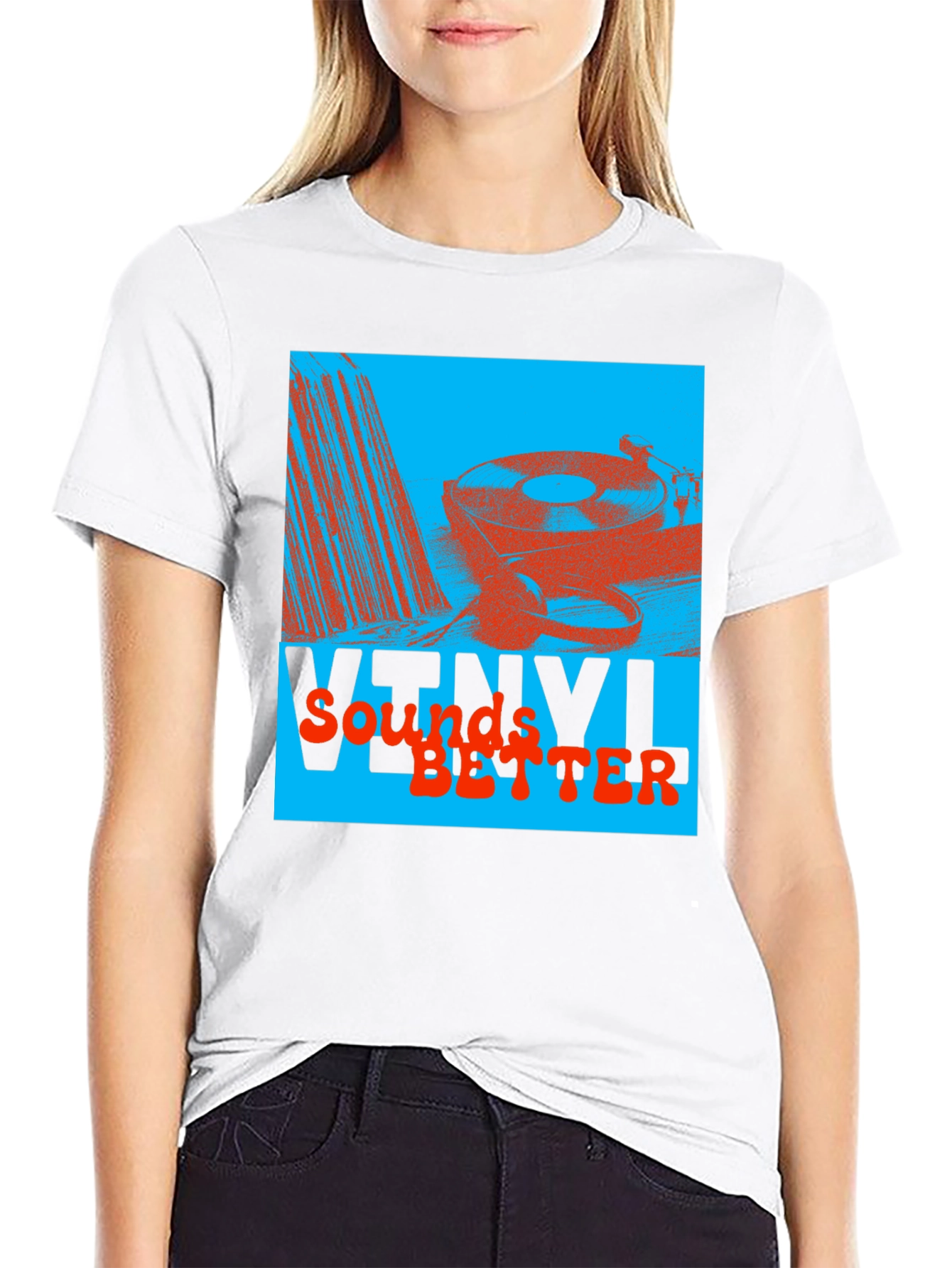 Vinyl Sounds Better Graphic Tee