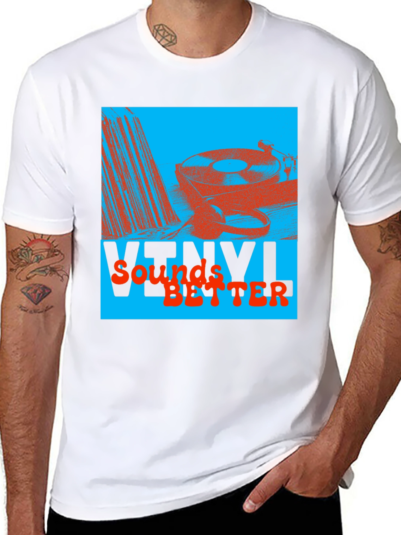Vinyl Sounds Better Graphic Tee