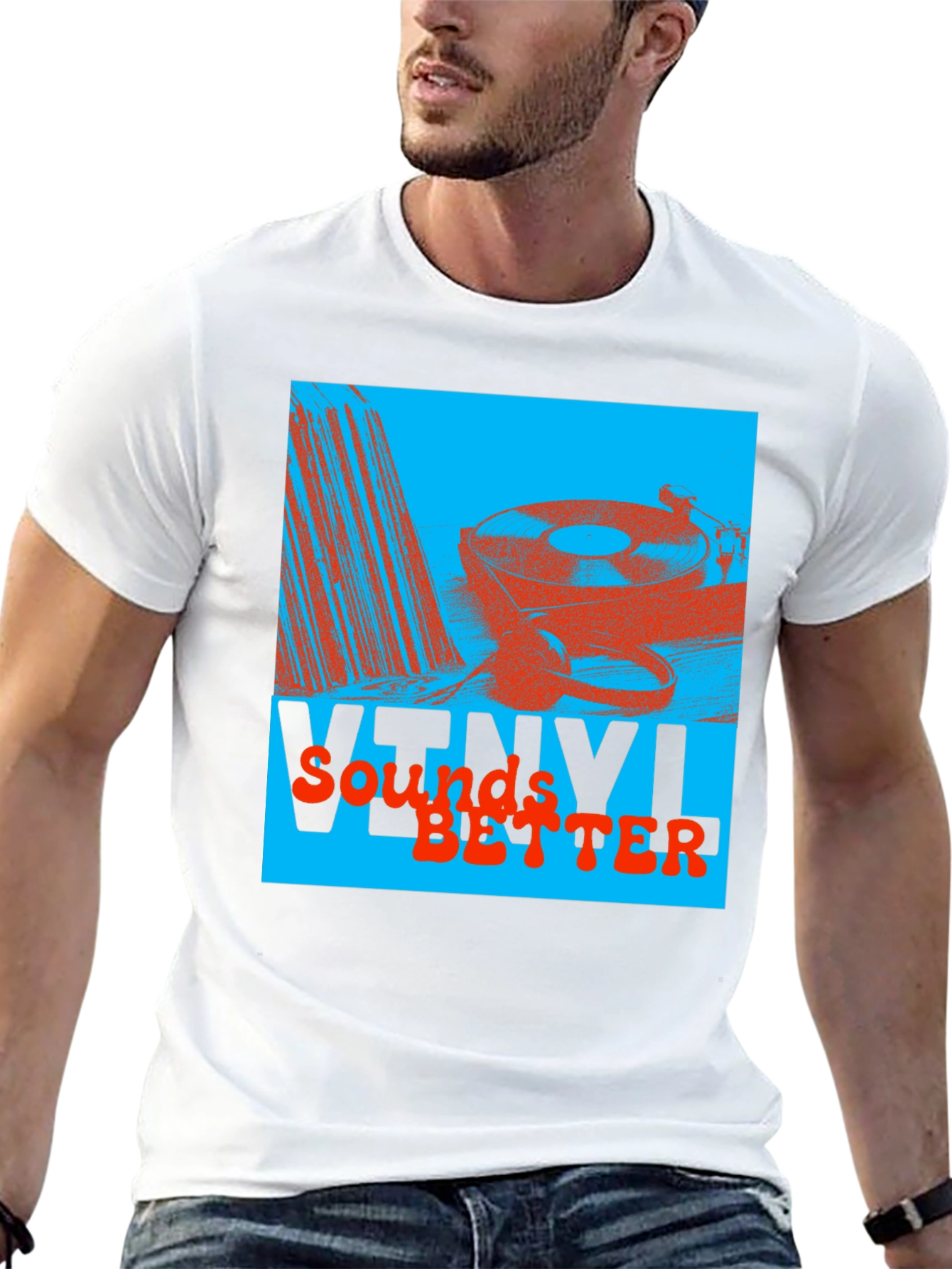 Vinyl Sounds Better Graphic Tee
