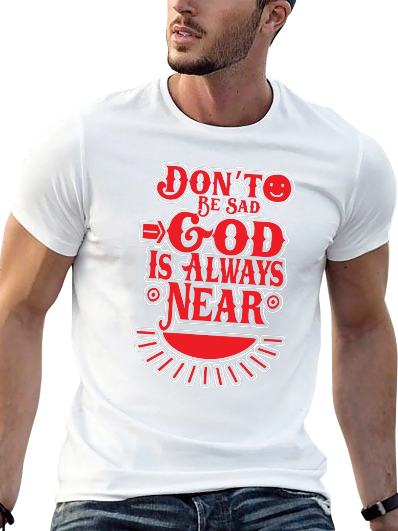 God Is Always Near Graphic T-Shirt