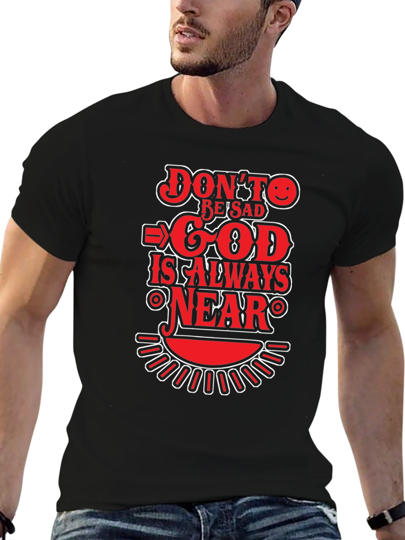 God Is Always Near Graphic T-Shirt