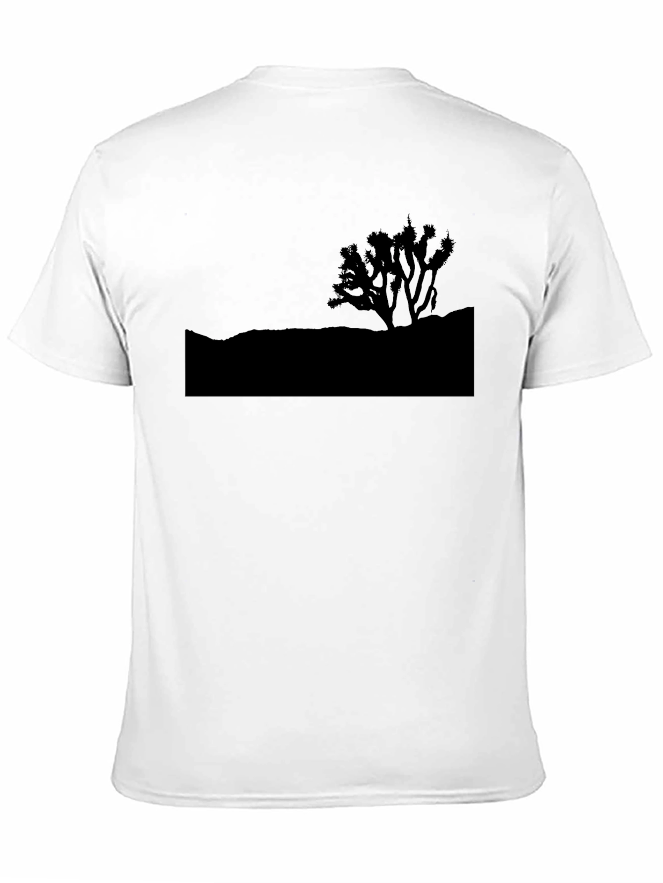 Desert Silhouette T-Shirt - Black