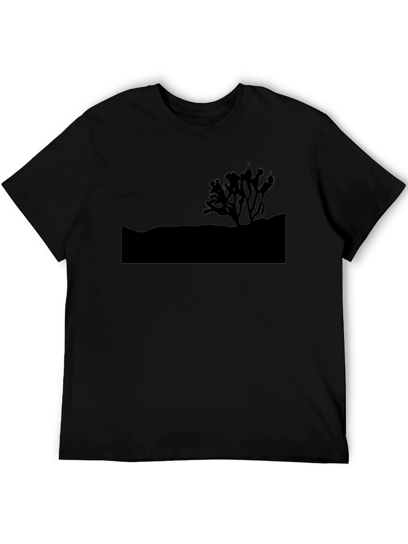 Desert Silhouette T-Shirt - Black