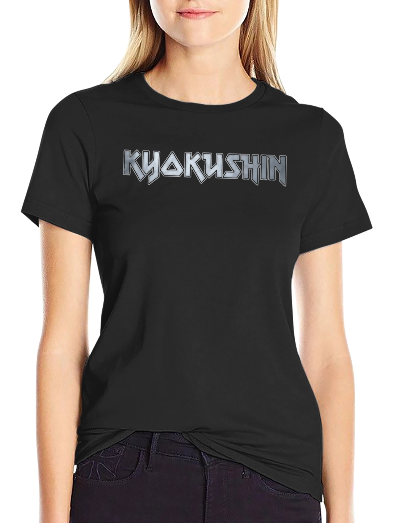 Kyokushin T-Shirt Black Martial Arts Design