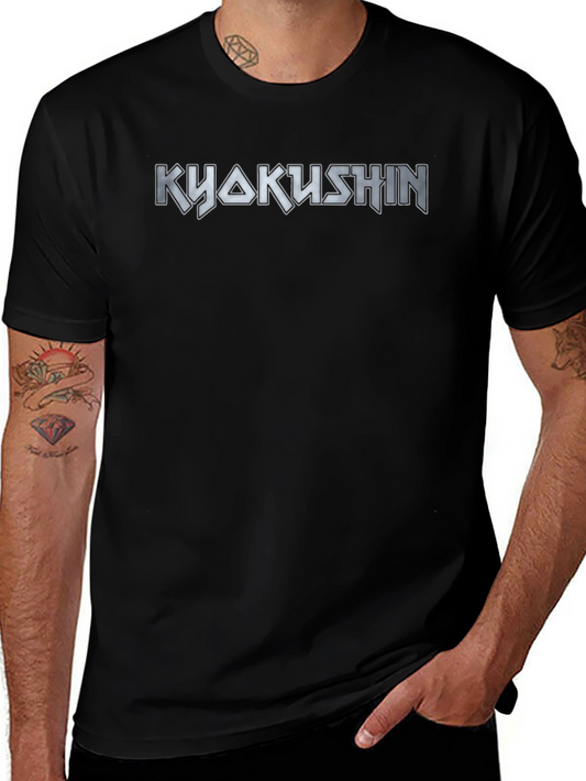Kyokushin T-Shirt Black Martial Arts Design