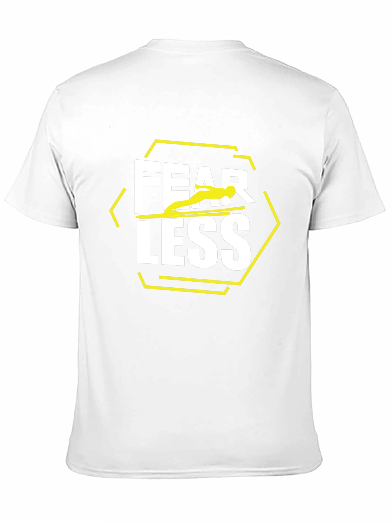 Fearless Graphic Tee - Black Cotton Blend