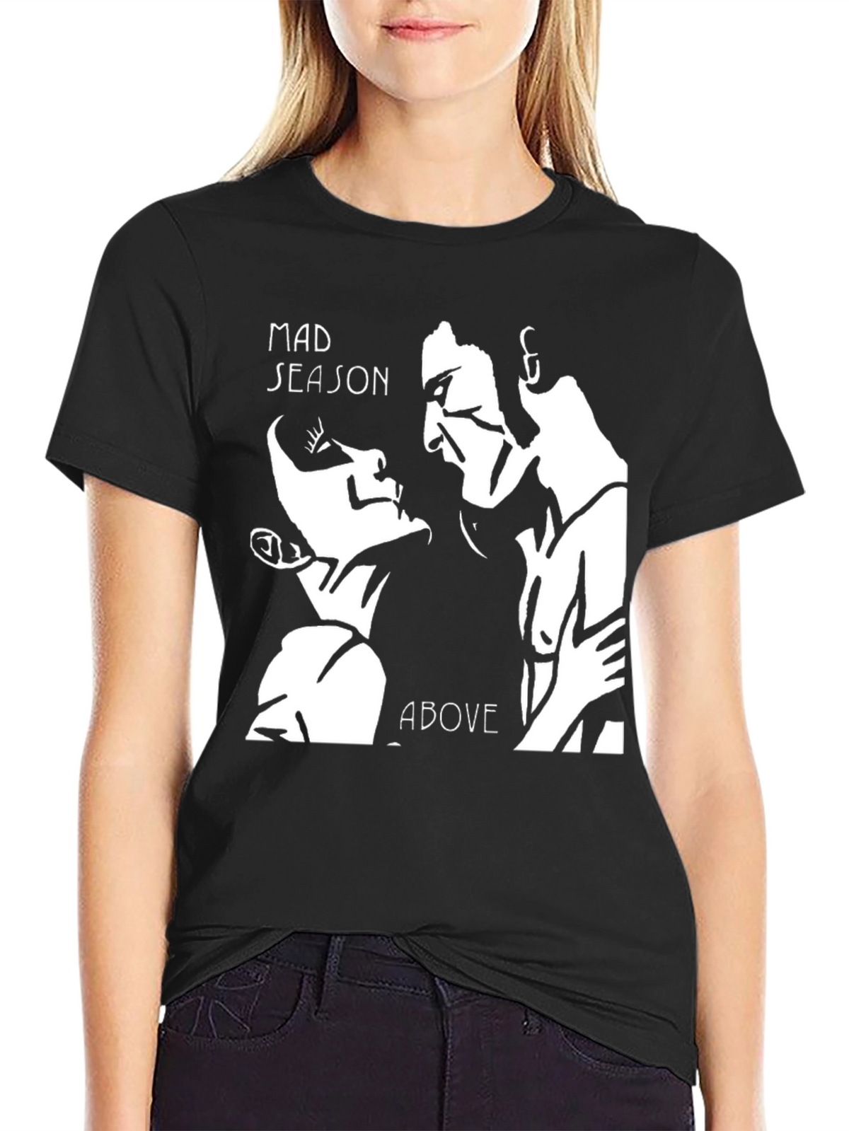 Mad Season Above Black Graphic Tee