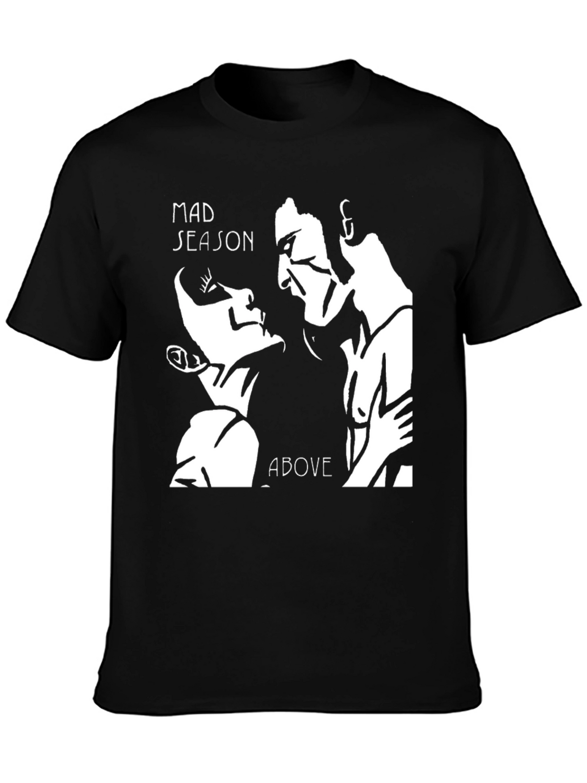 Mad Season Above Black Graphic Tee