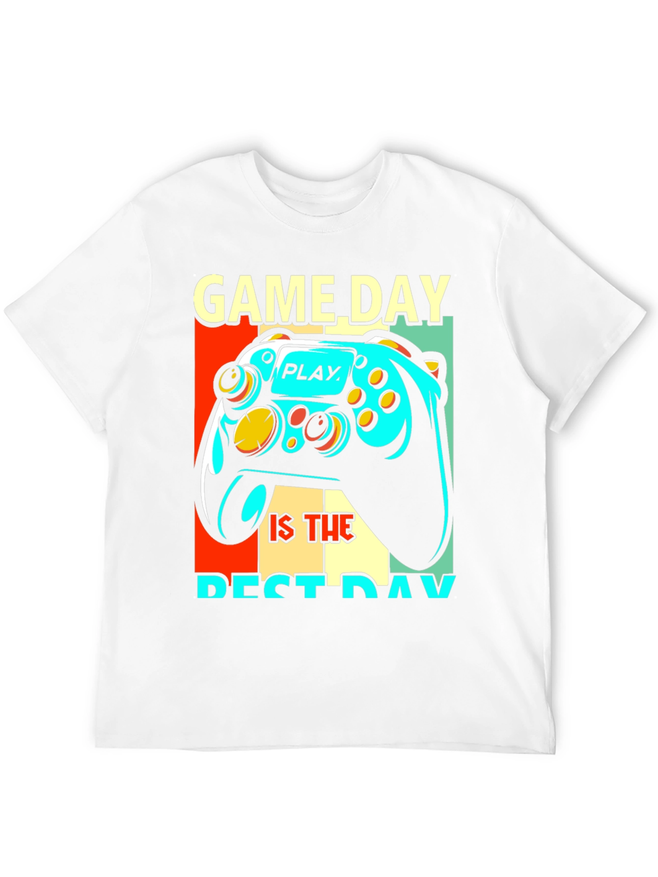 Game Day Controller Graphic T-Shirt