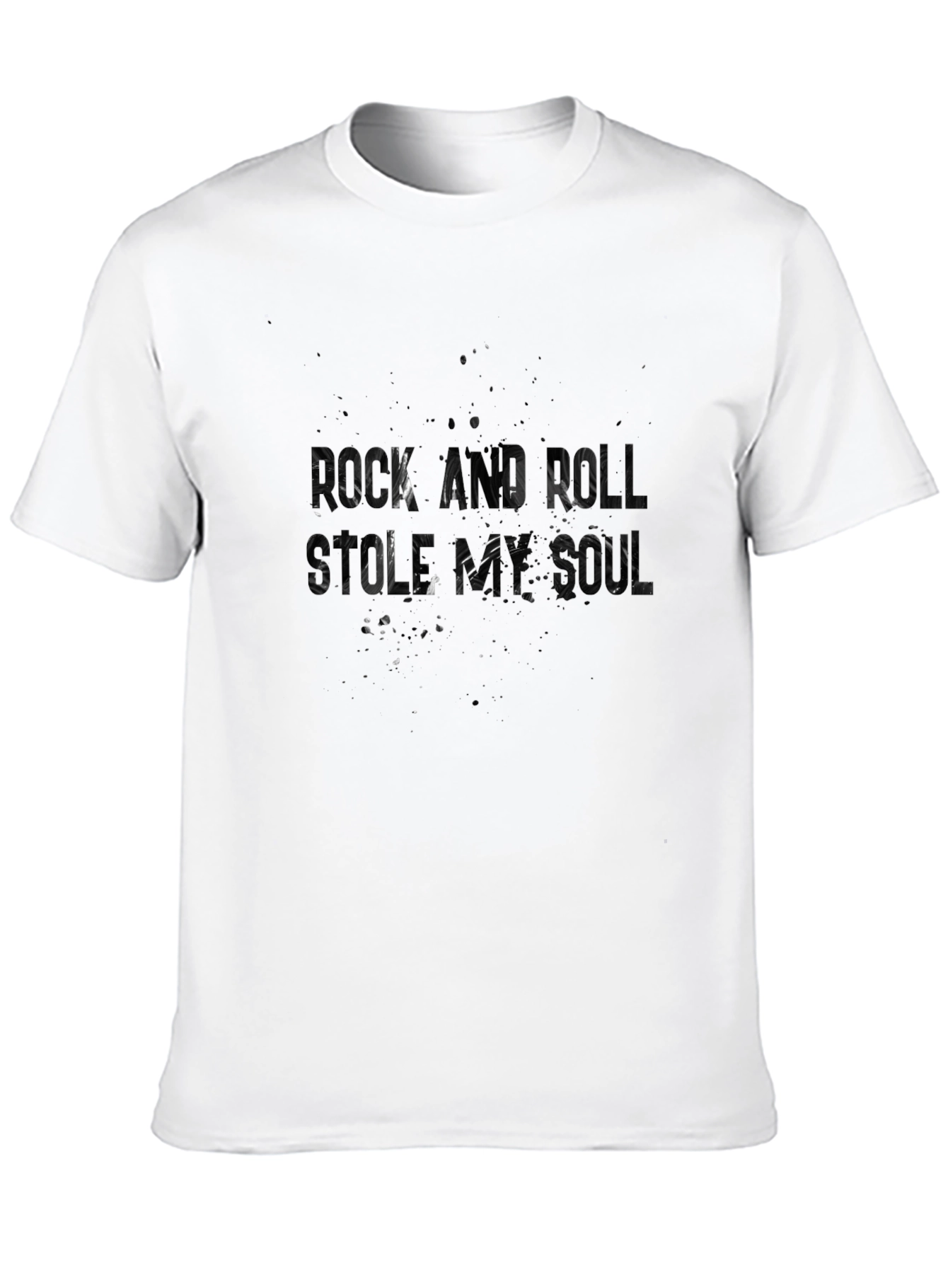 Rock and Roll Stole My Soul Black T-Shirt