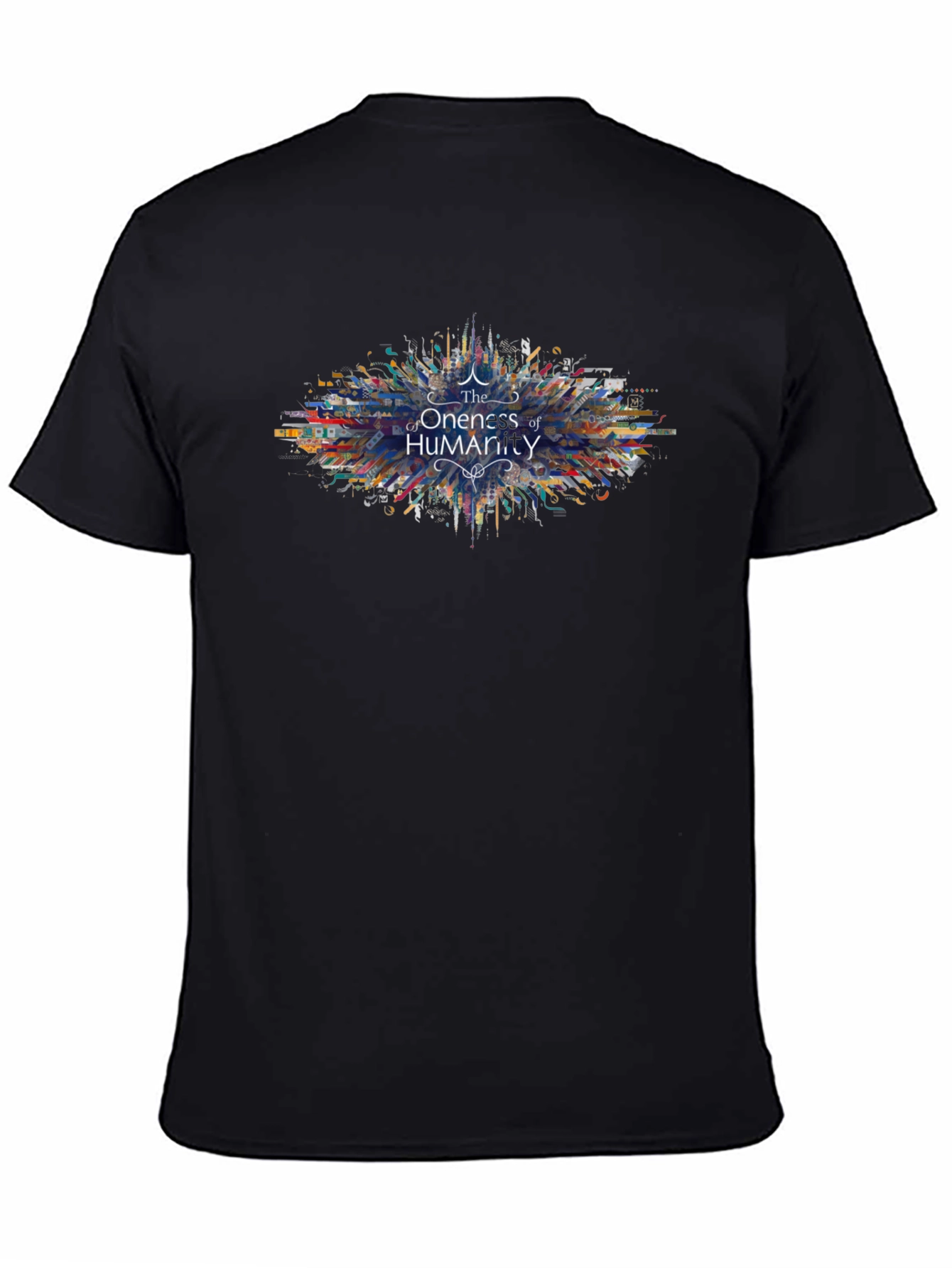 Oneness of Humanity Graphic Tee - Modern Art Design