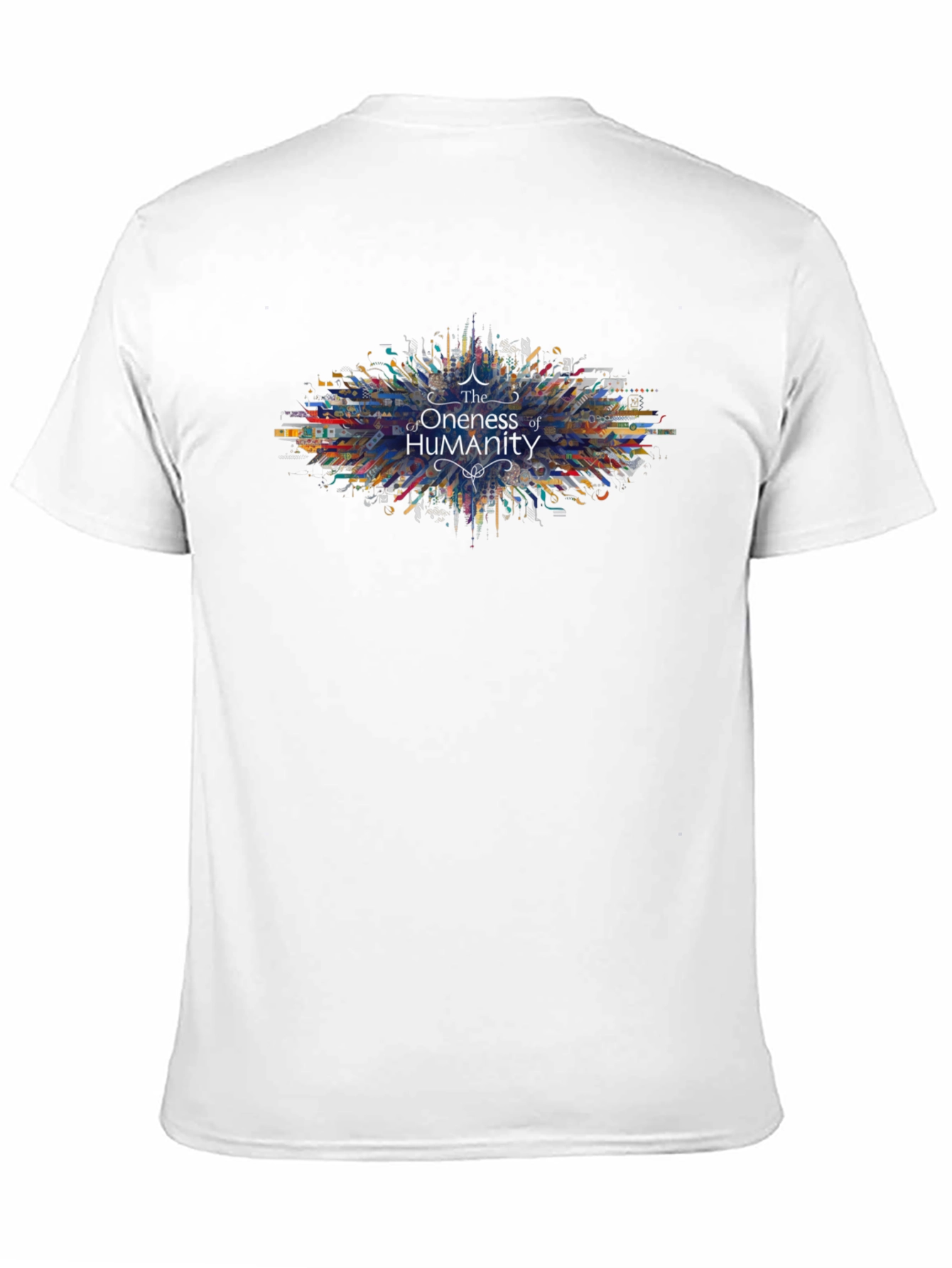 Oneness of Humanity Graphic Tee - Modern Art Design