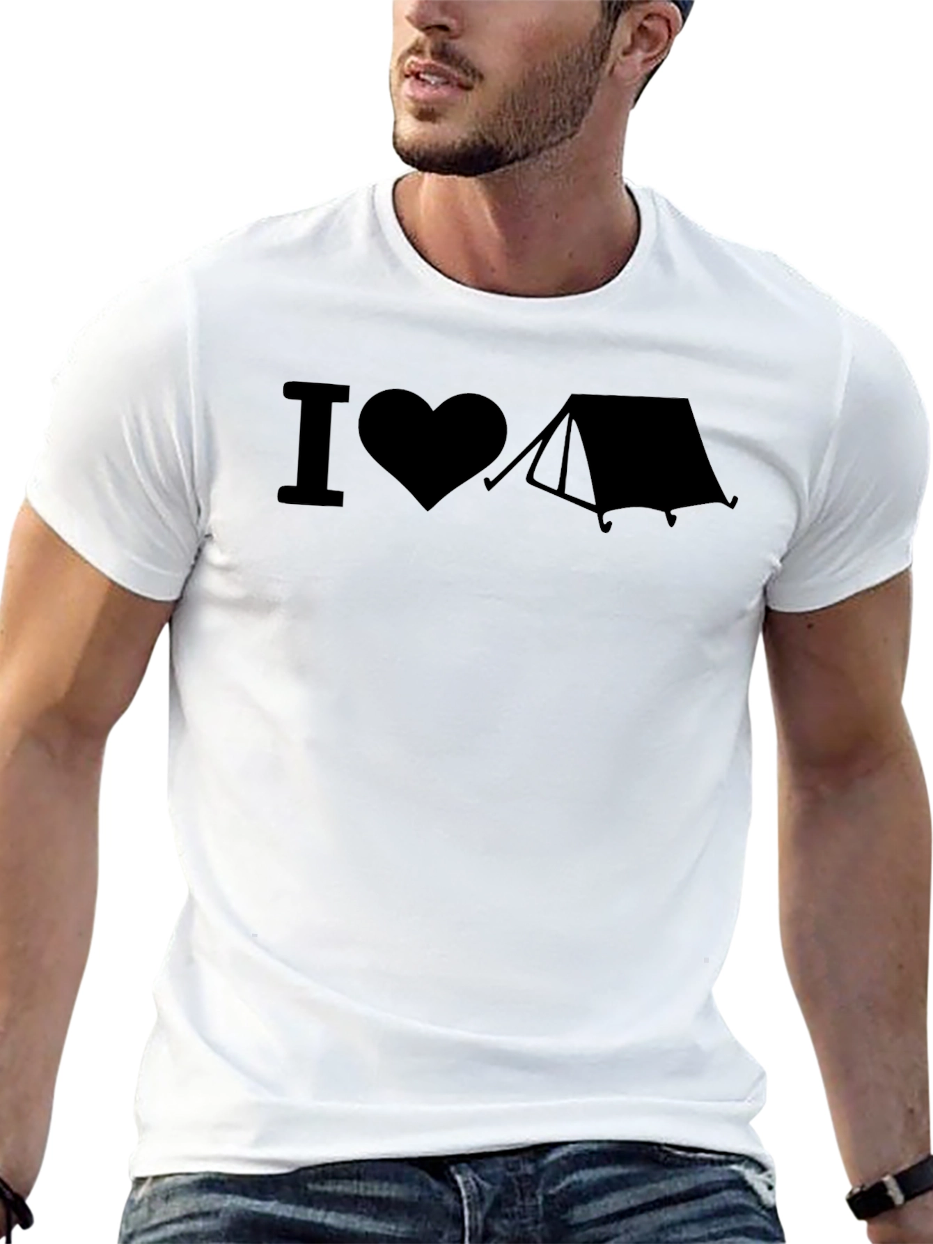 I Love Camping Graphic Tee