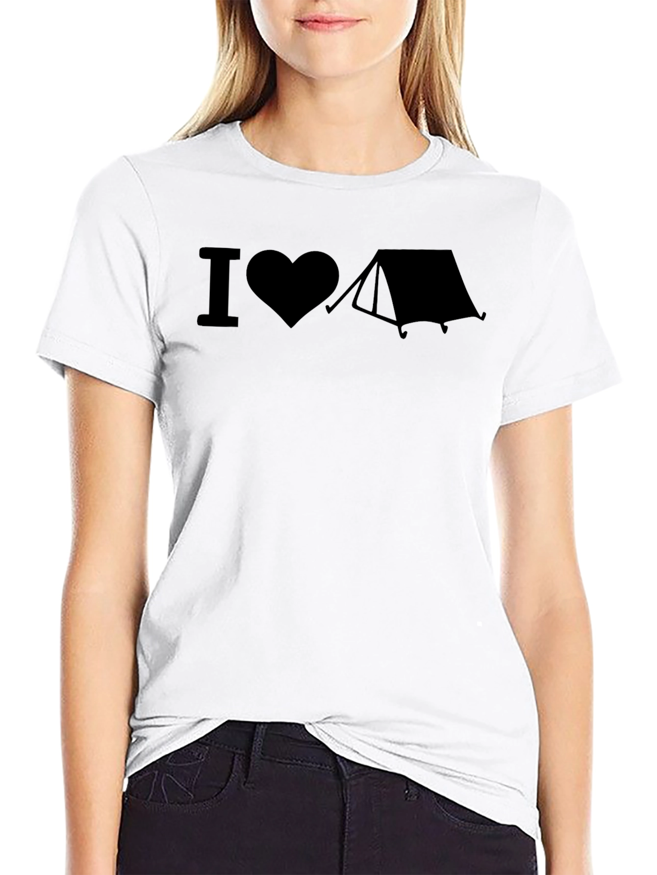 I Love Camping Graphic Tee
