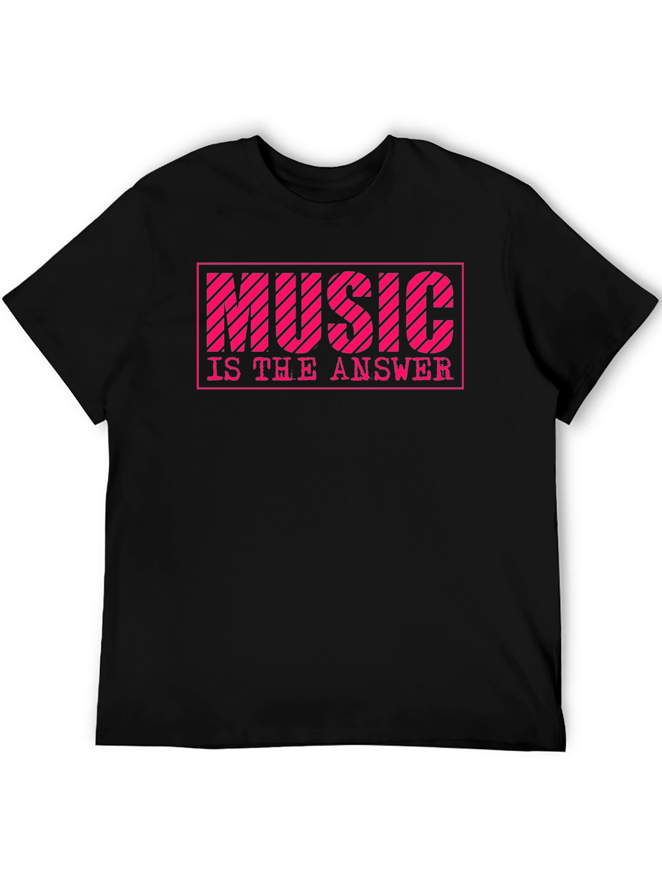 Music is the Answer Graphic T-Shirt