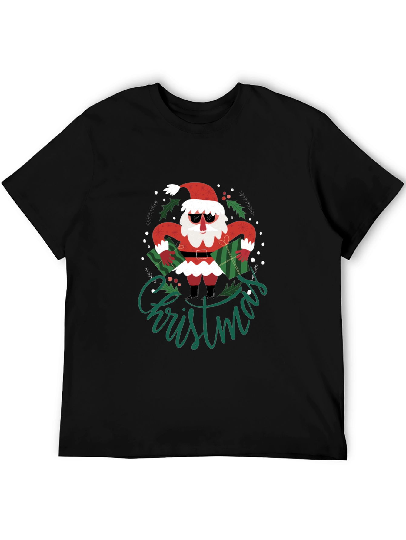 Cool Santa Christmas T-Shirt