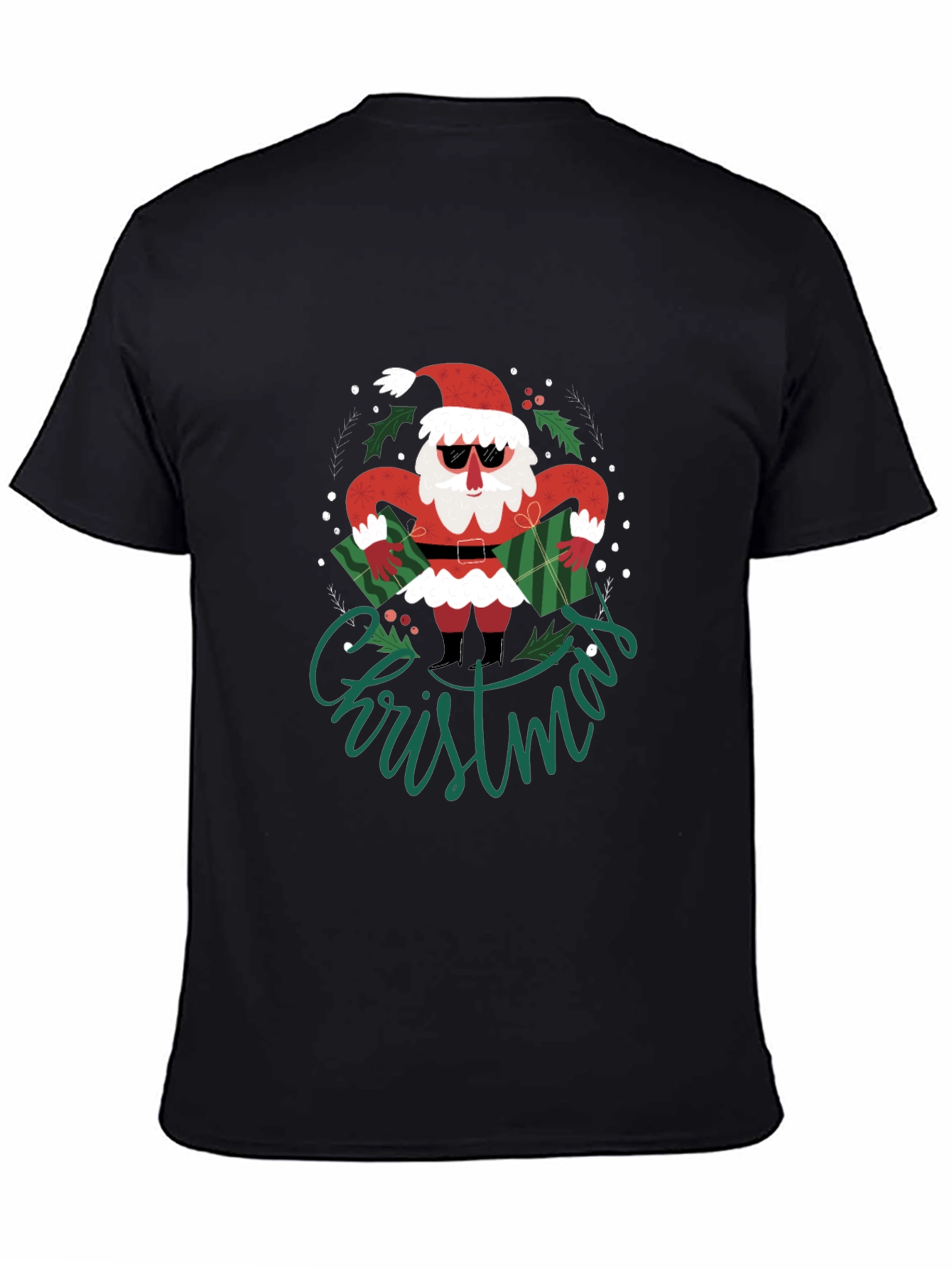Cool Santa Christmas T-Shirt