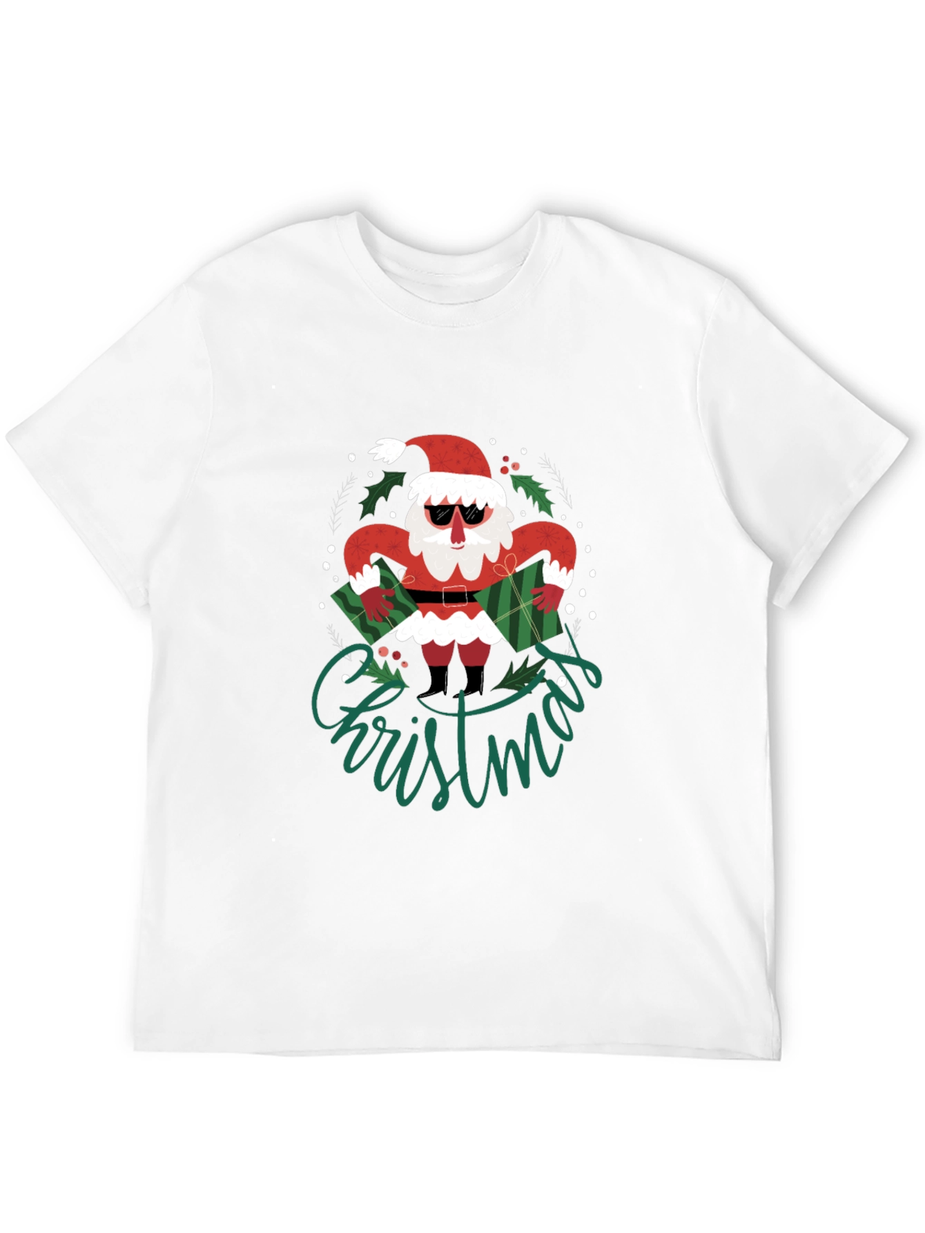 Cool Santa Christmas T-Shirt
