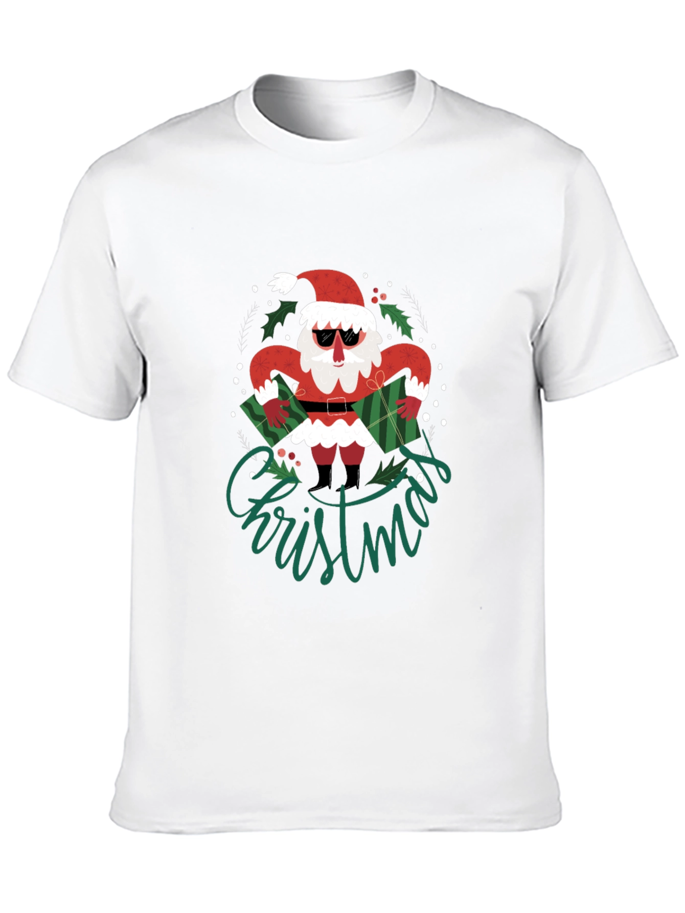 Cool Santa Christmas T-Shirt