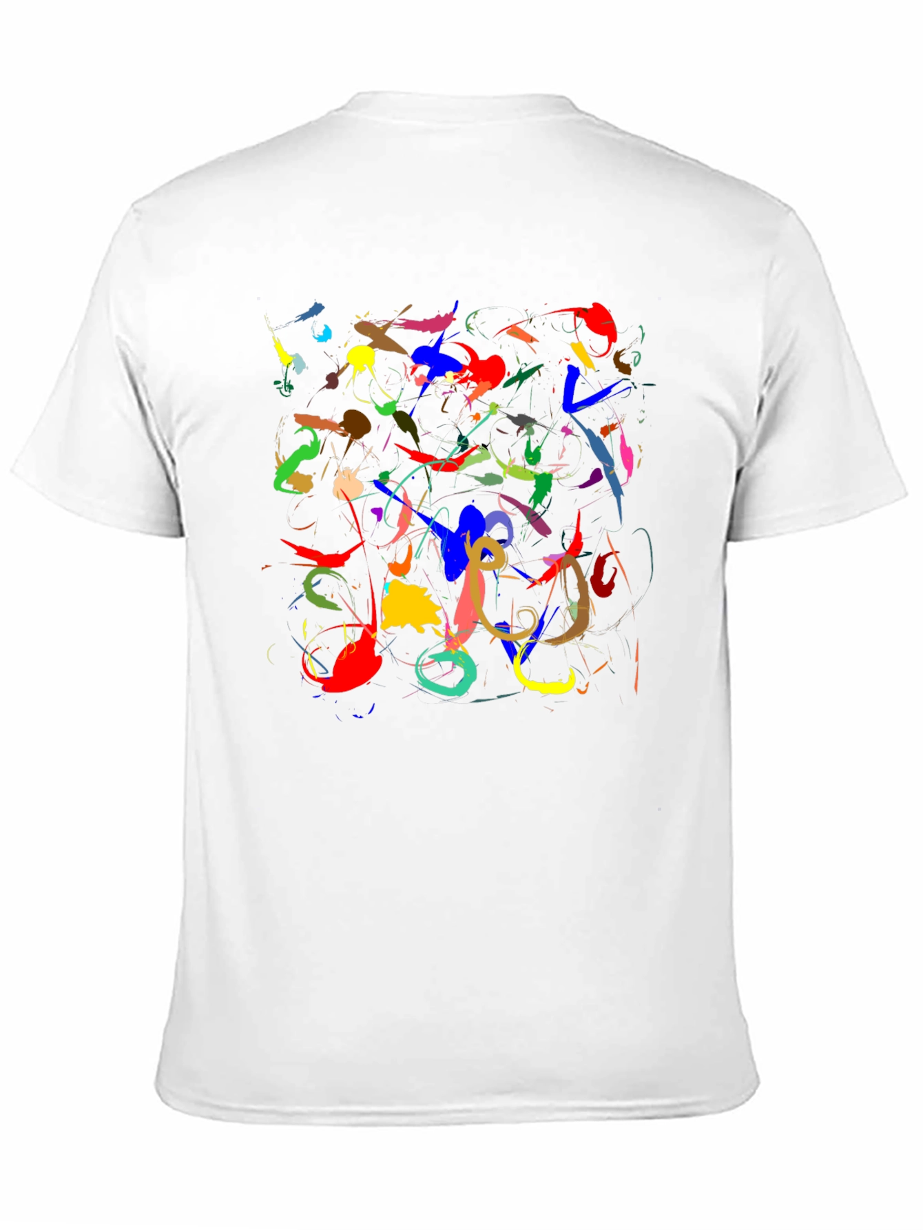 Abstract Art Black Tee
