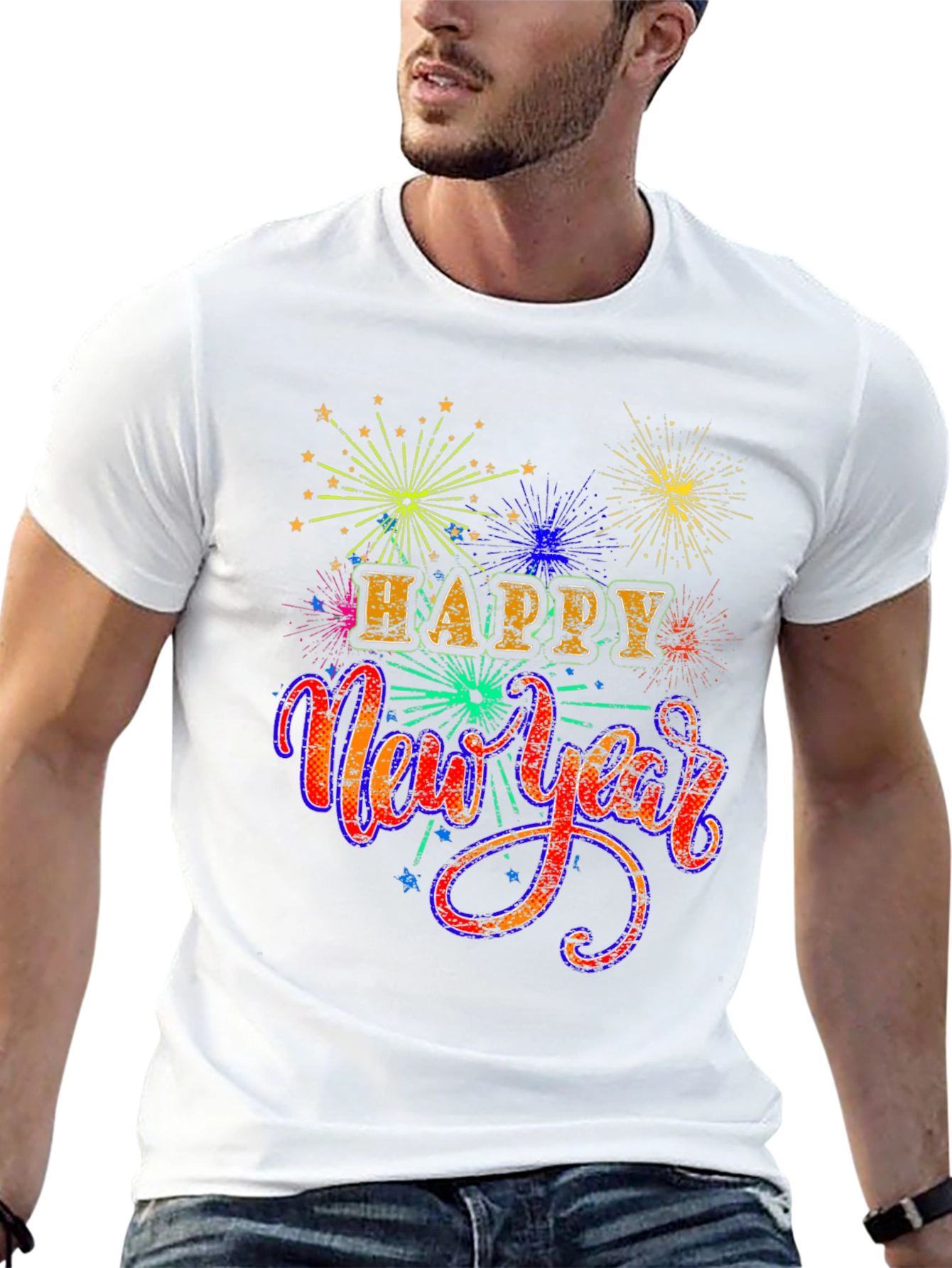 Happy New Year T-Shirt - Festive Celebration Tee