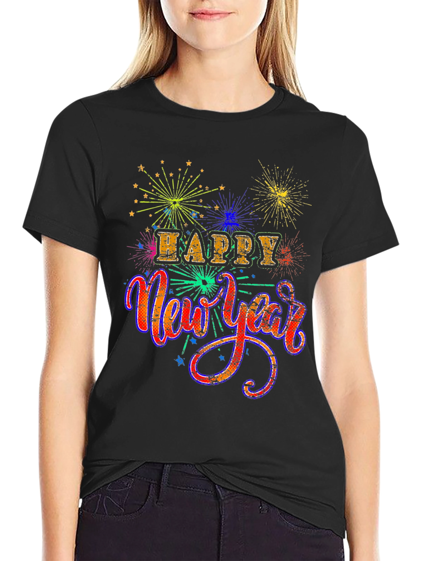 Happy New Year T-Shirt - Festive Celebration Tee