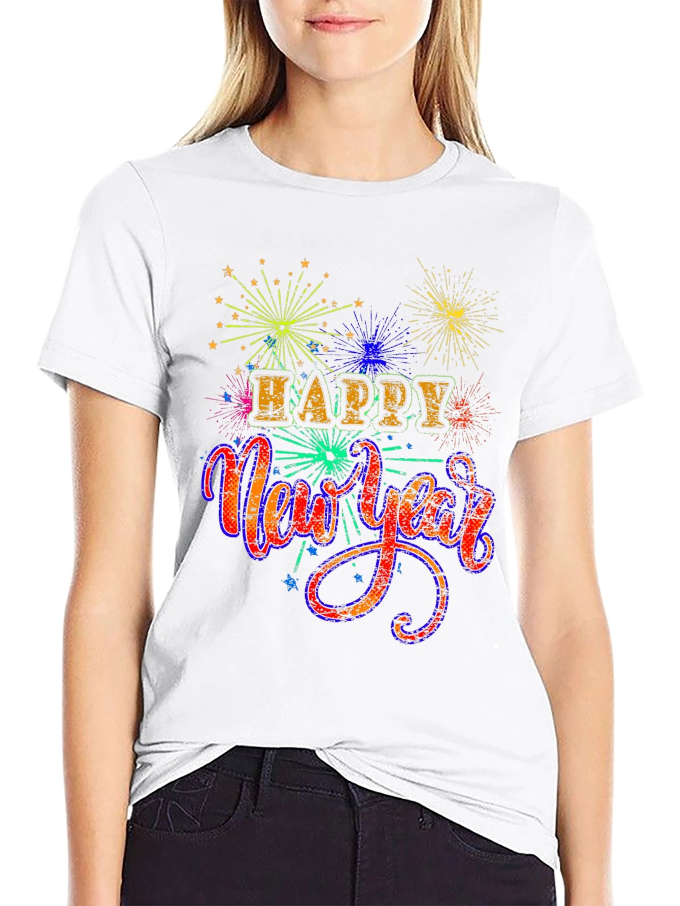 Happy New Year T-Shirt - Festive Celebration Tee
