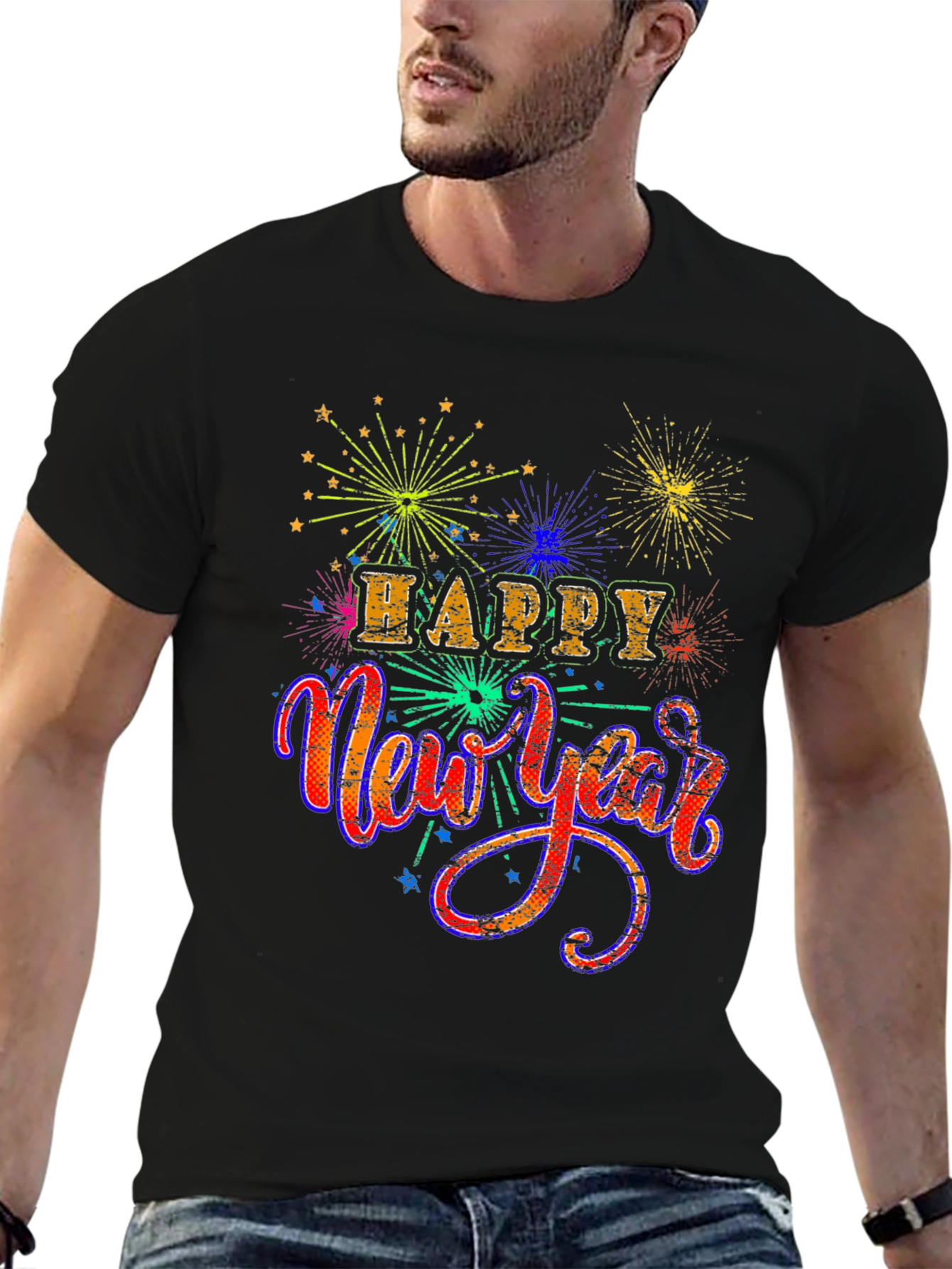 Happy New Year T-Shirt - Festive Celebration Tee