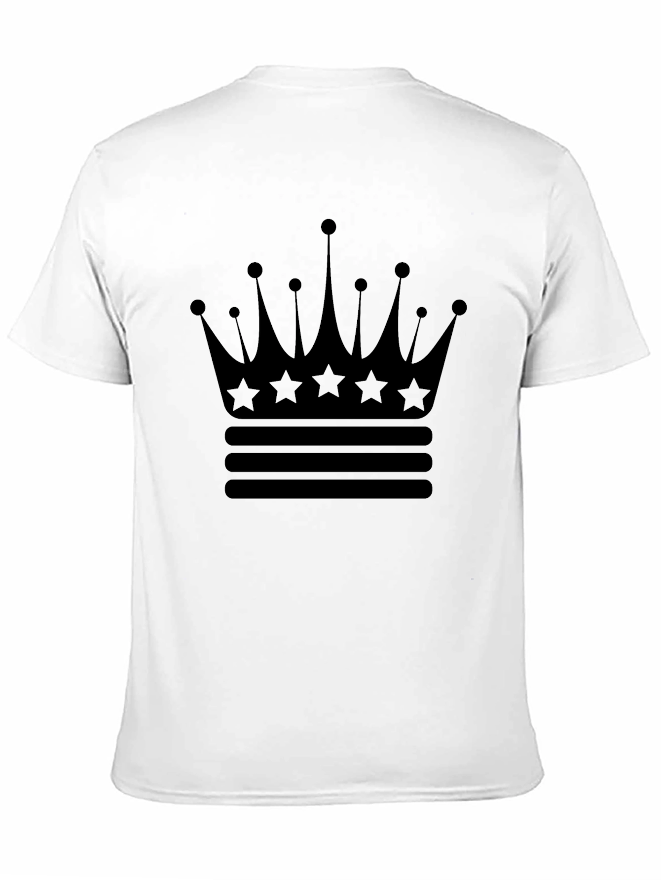 Crown Graphic Black T-Shirt