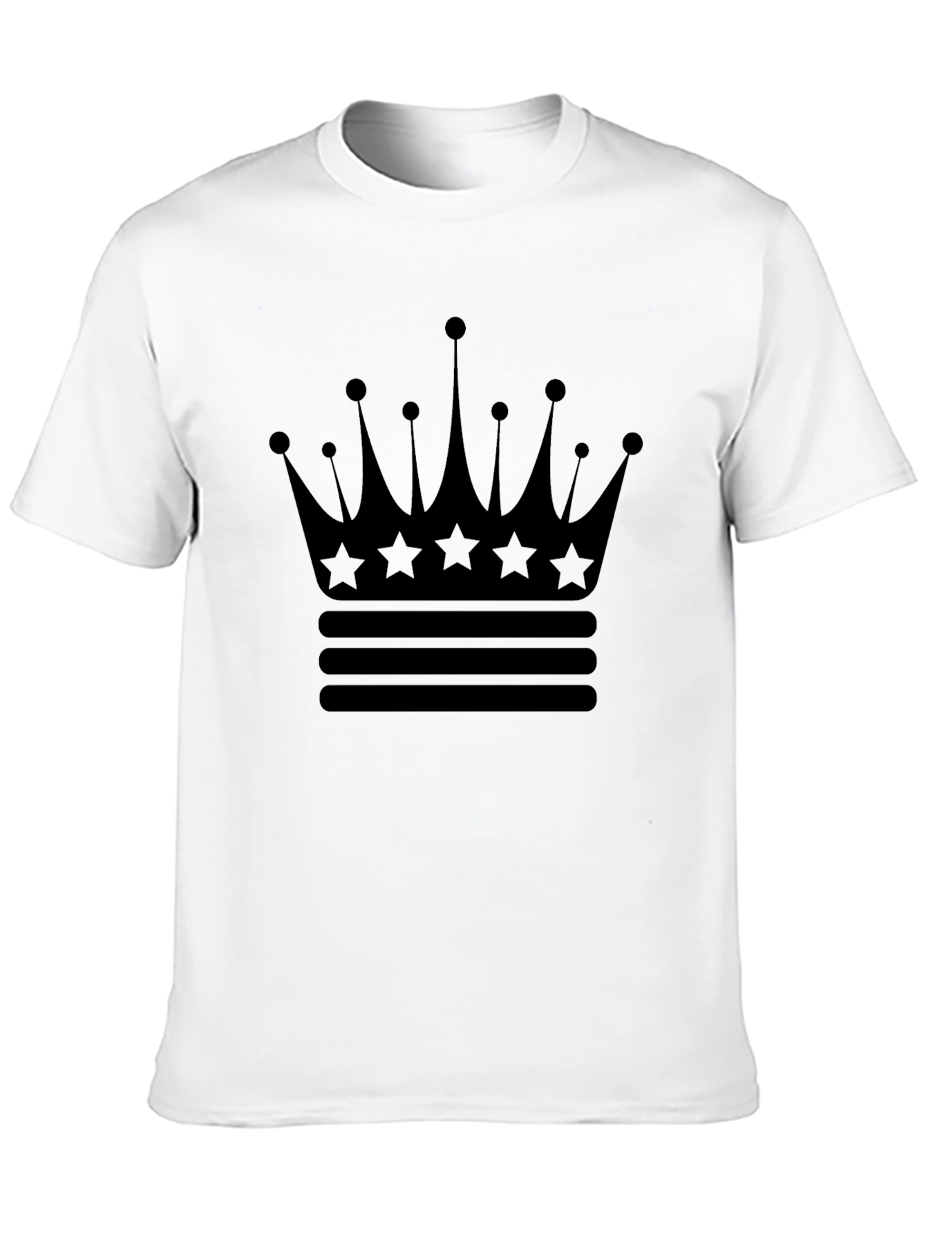 Crown Graphic Black T-Shirt