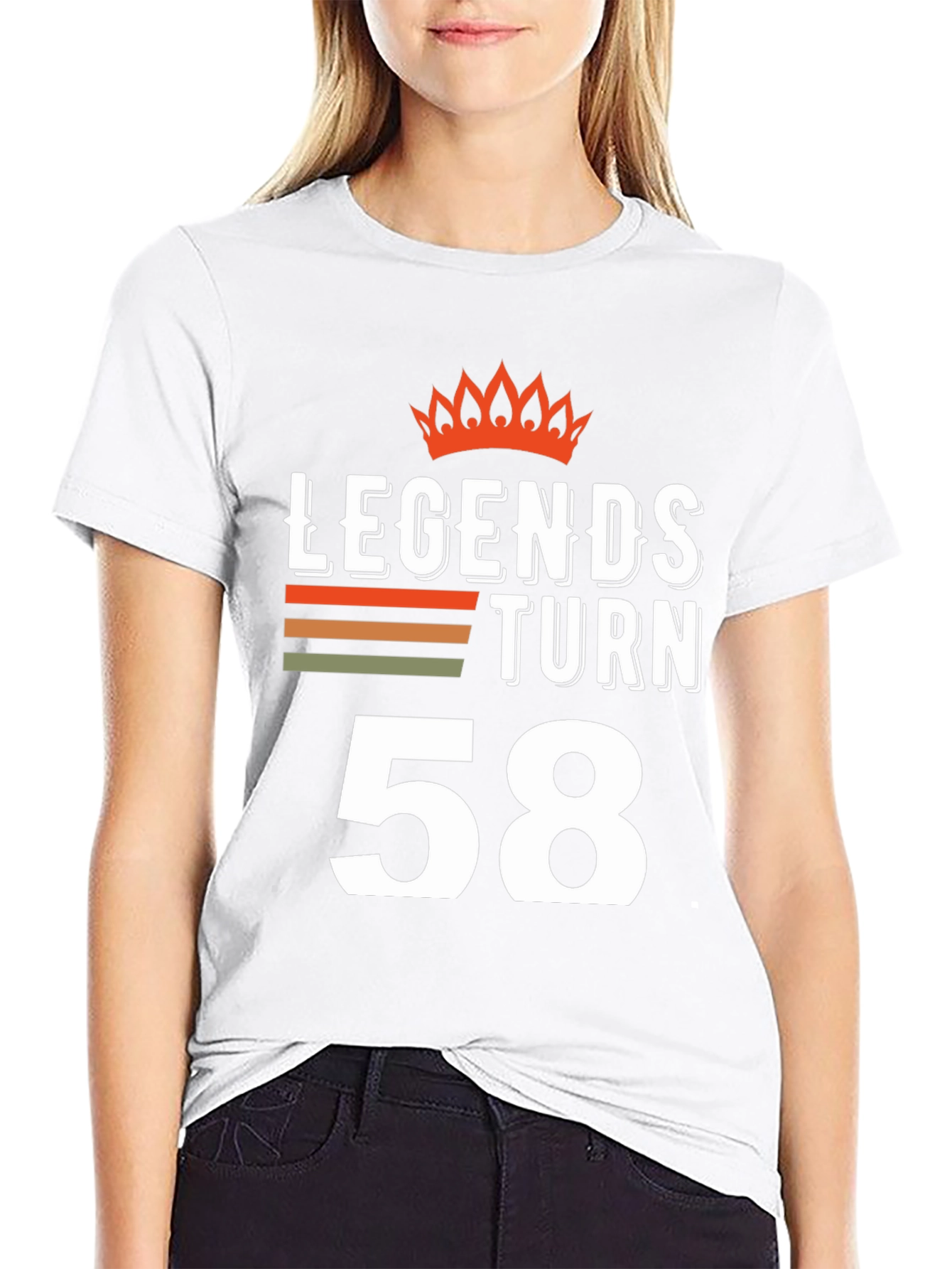 Legends Turn 58 T-Shirt - Birthday Gift Idea