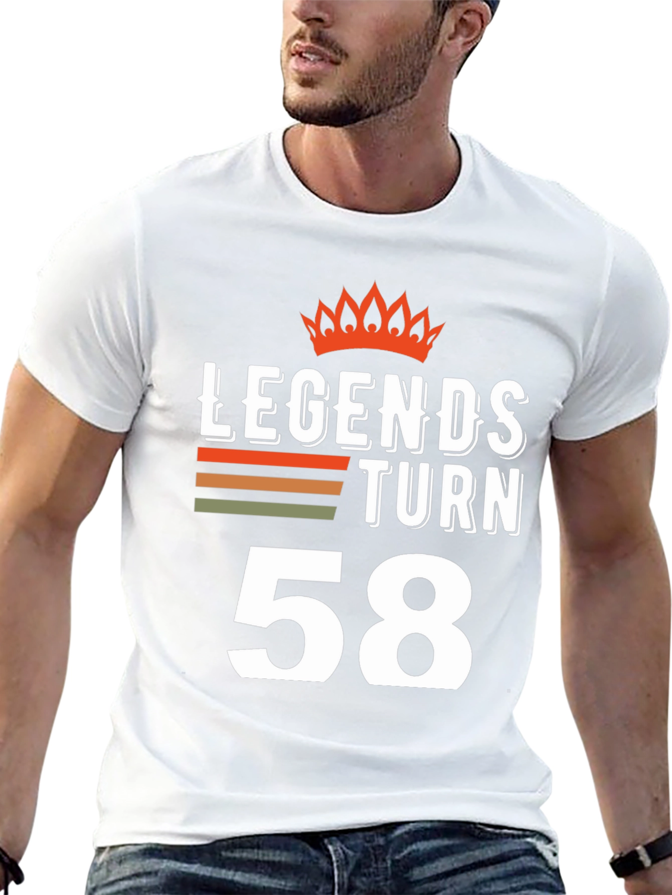 Legends Turn 58 T-Shirt - Birthday Gift Idea