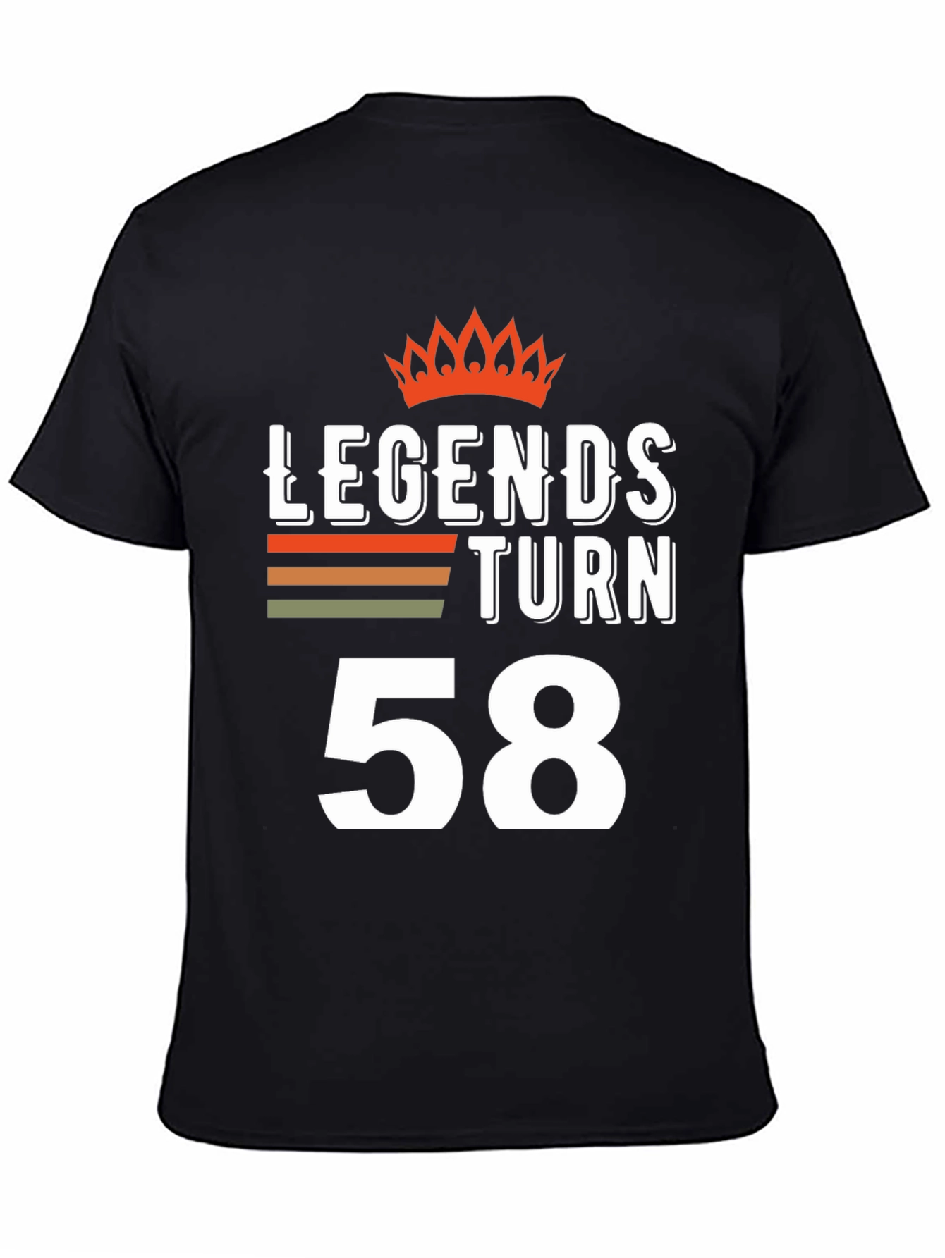 Legends Turn 58 T-Shirt - Birthday Gift Idea