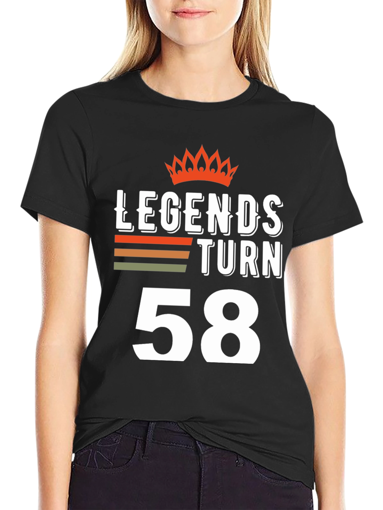 Legends Turn 58 T-Shirt - Birthday Gift Idea