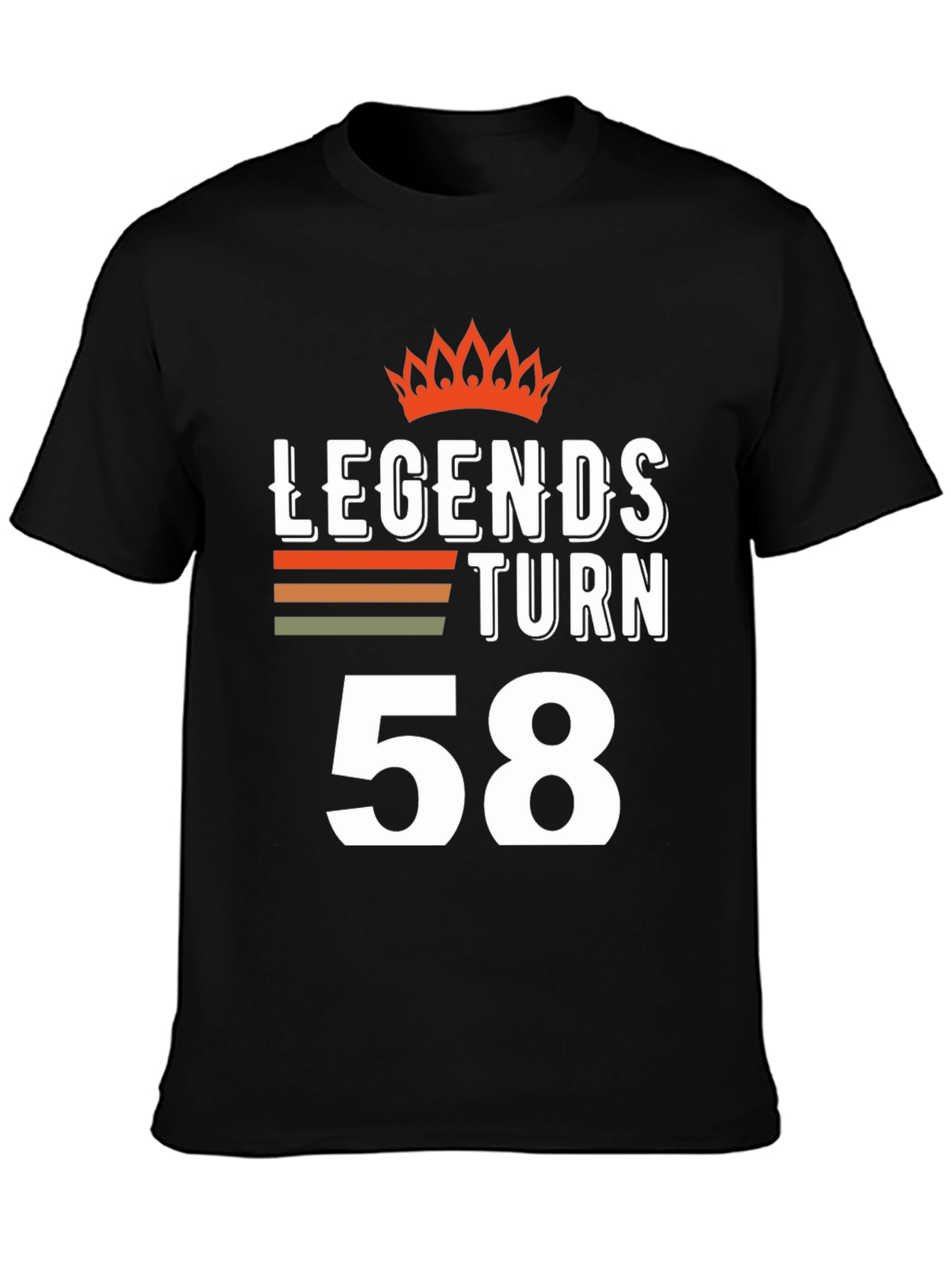 Legends Turn 58 T-Shirt - Birthday Gift Idea