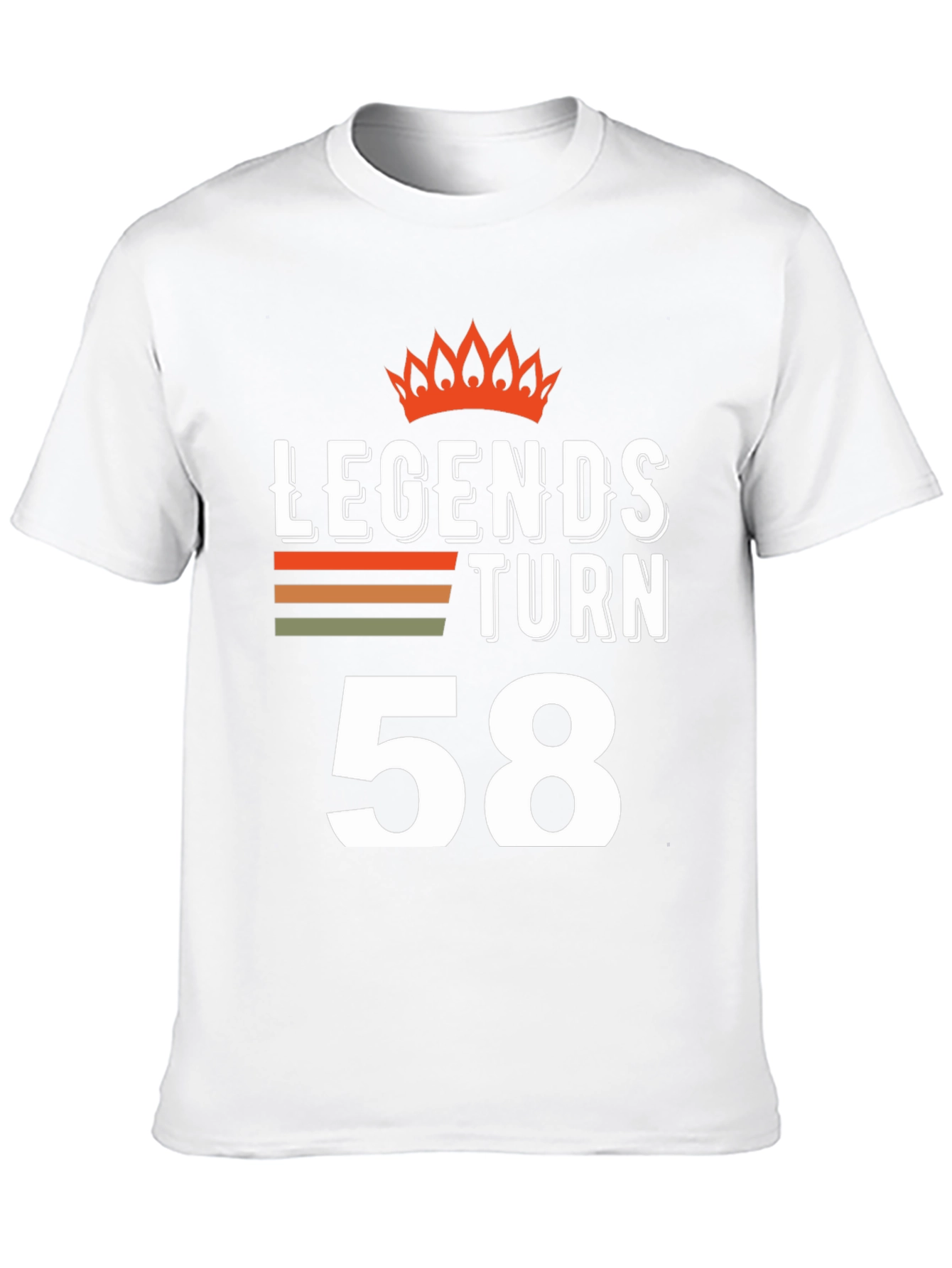 Legends Turn 58 T-Shirt - Birthday Gift Idea