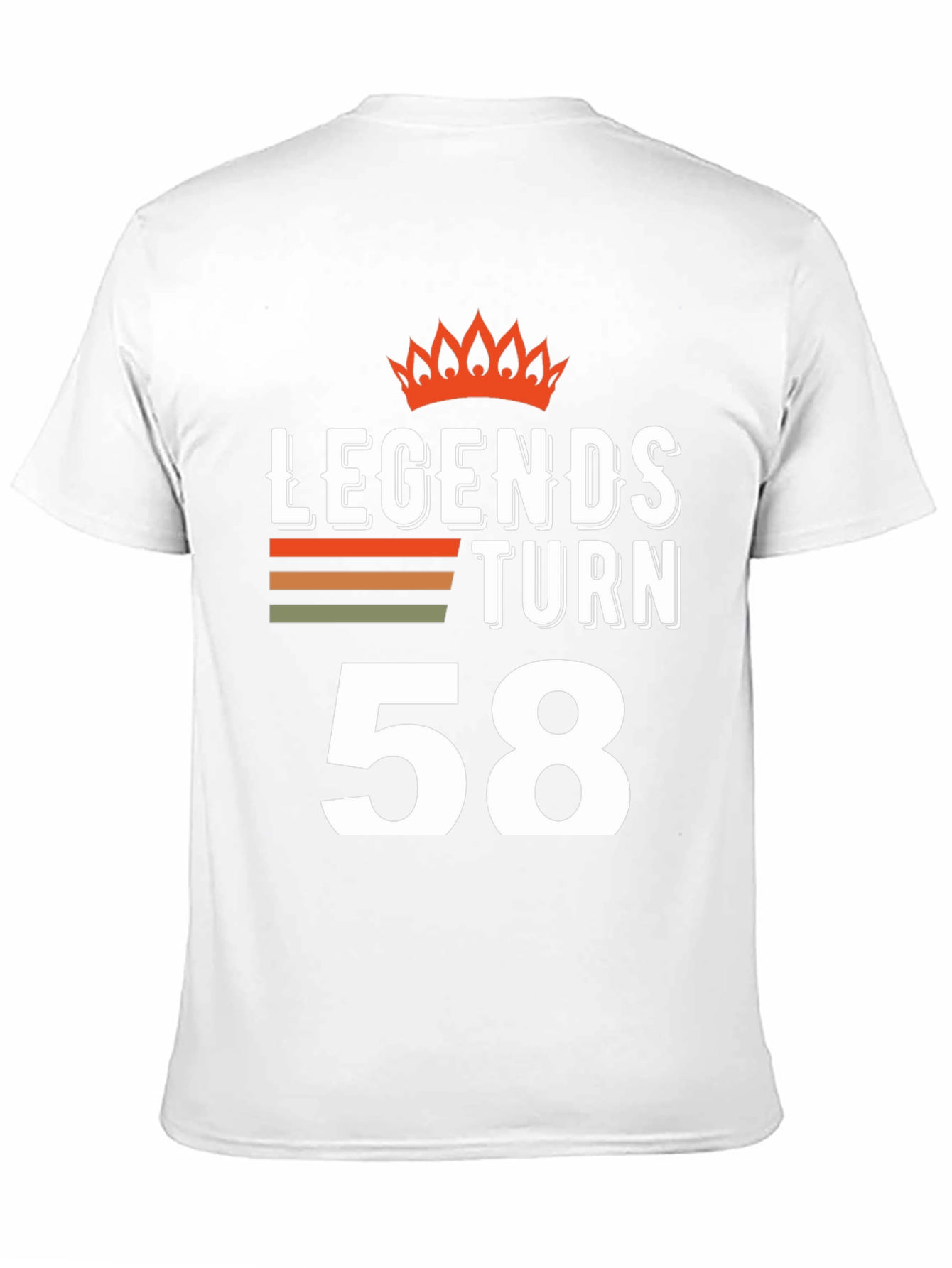 Legends Turn 58 T-Shirt - Birthday Gift Idea